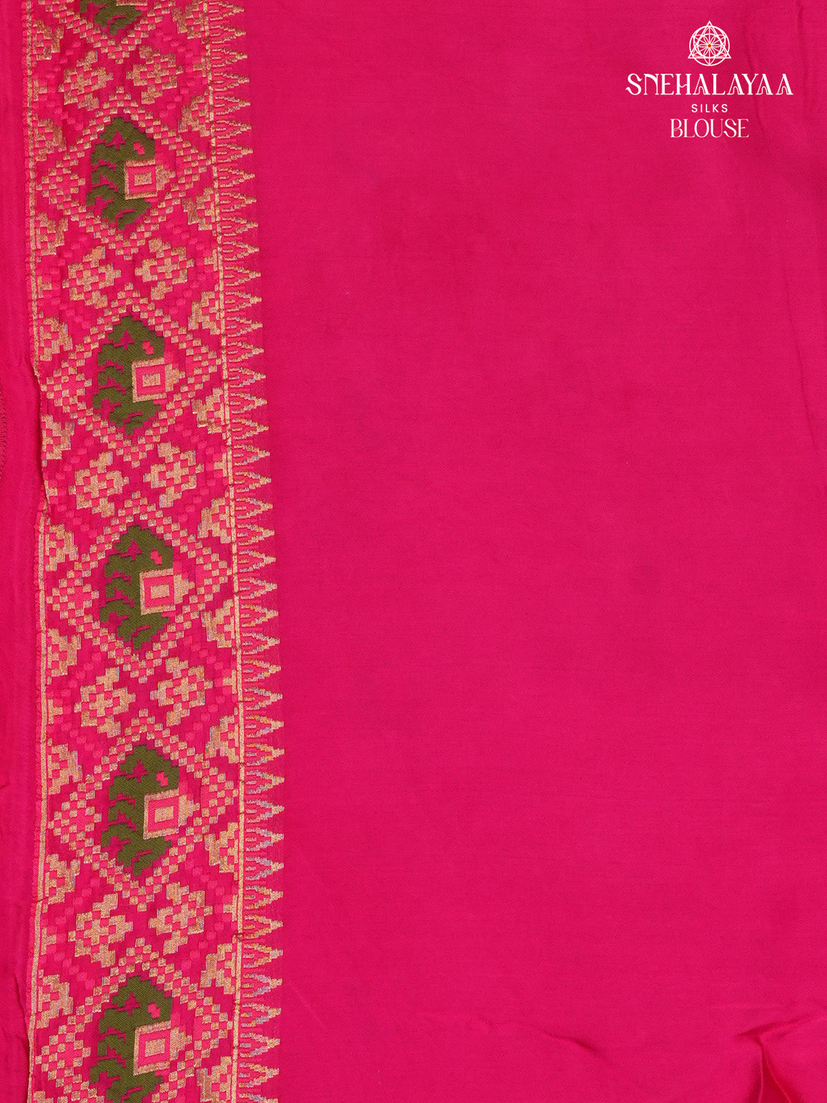 Pink Banaras Silk Saree