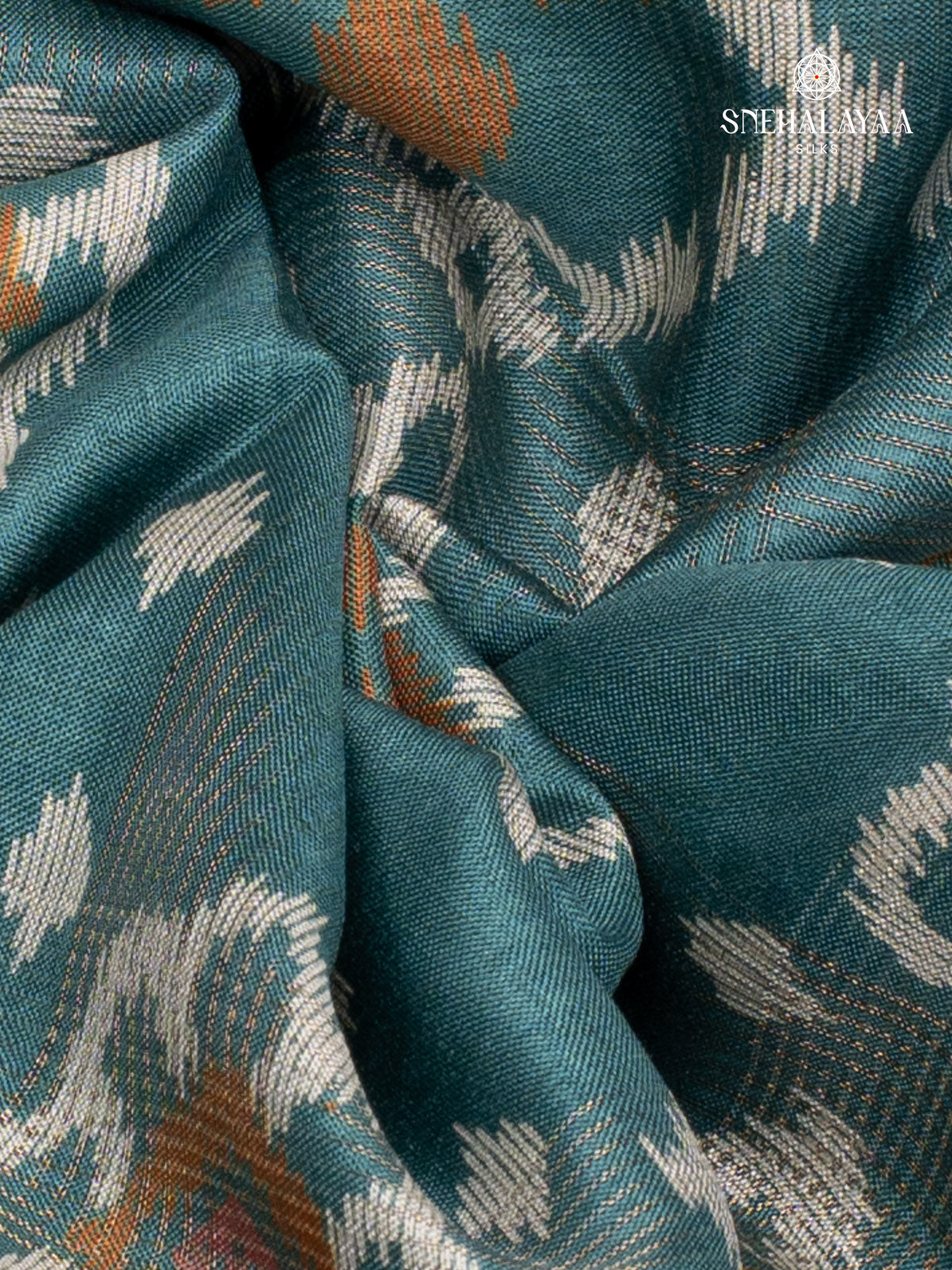 Sea Green Dola Silk Saree