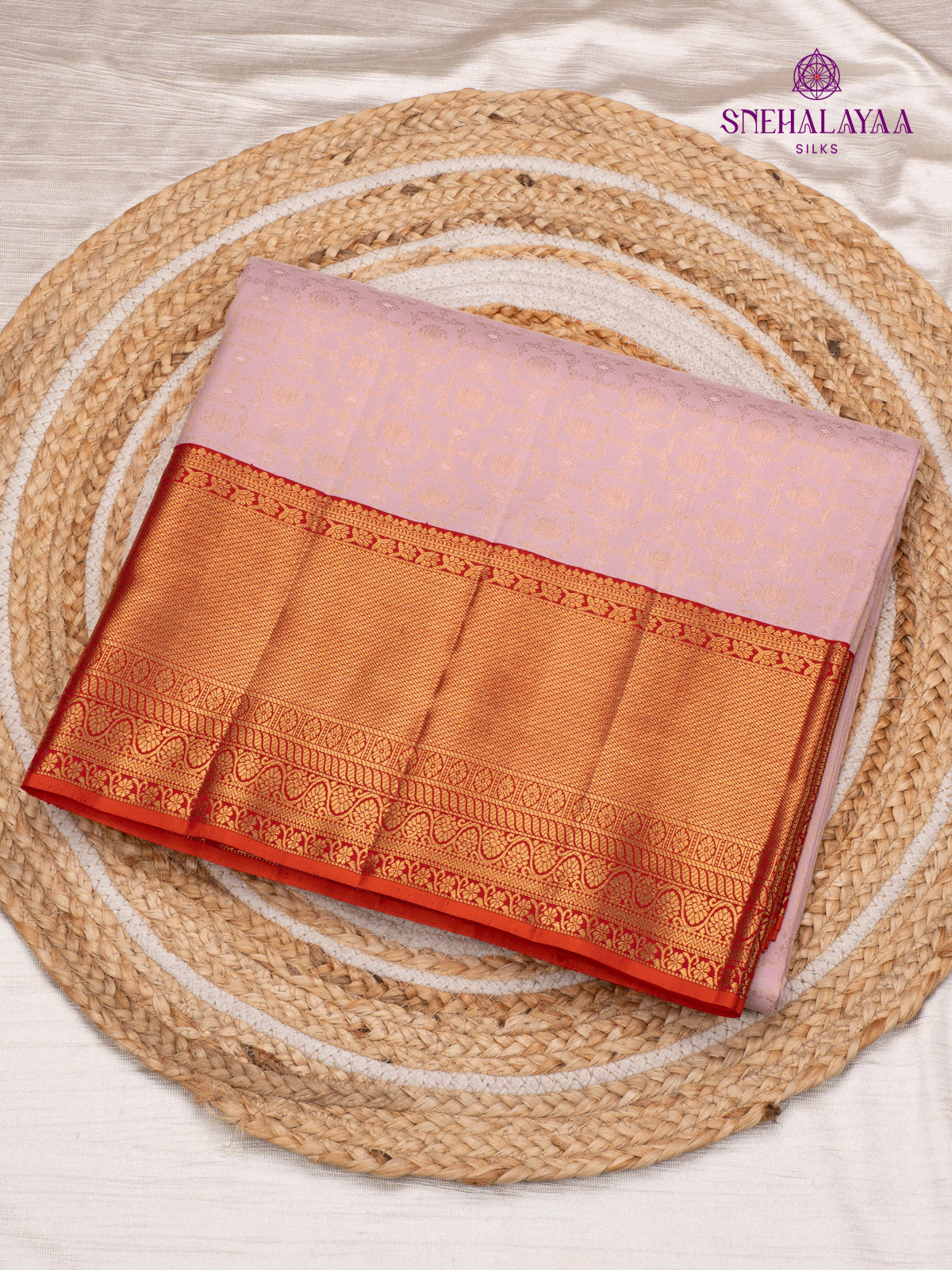 Pink Kanjivaram Silk Saree