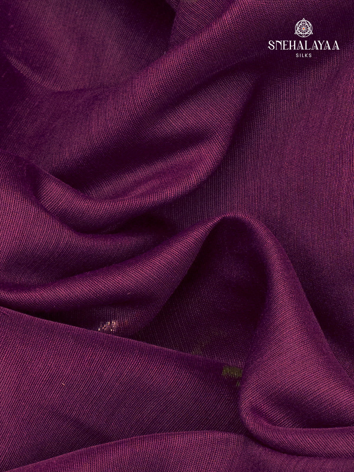 Purple Munga Cotton Saree