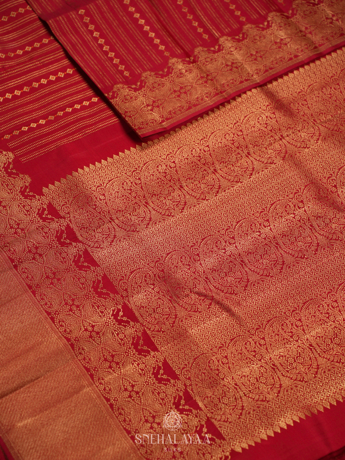 Pink Kanjivaram Silk Saree