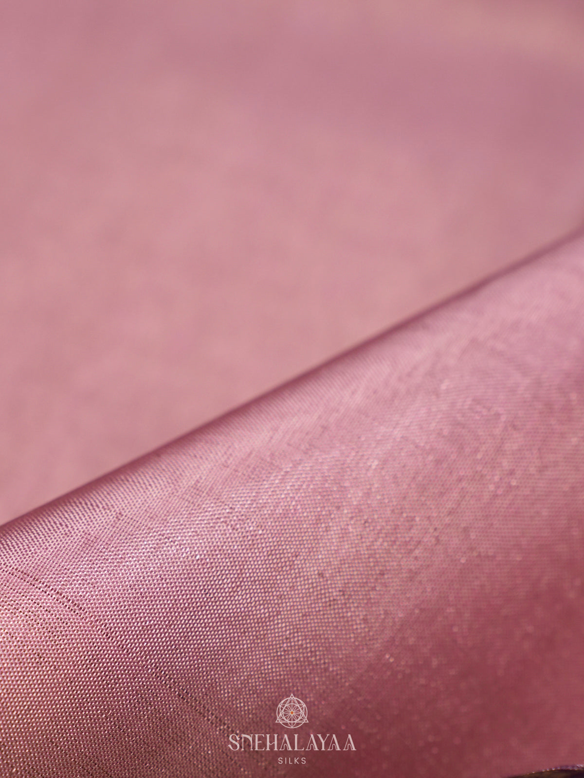 Pale Pink Kanjivaram Silk Saree
