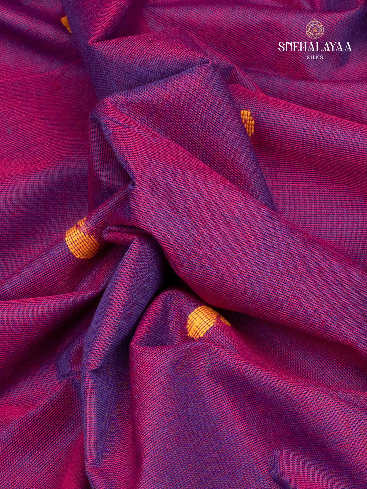 Purple Chettinad Cotton Saree