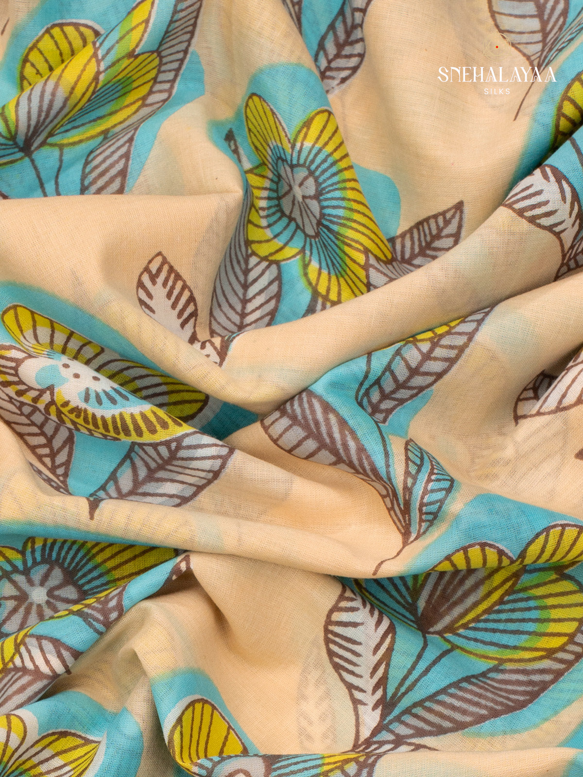 Sandal Jaipur Cotton Saree