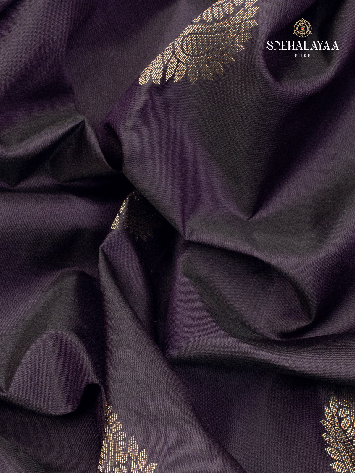 Black Kanjivaram Silk Saree