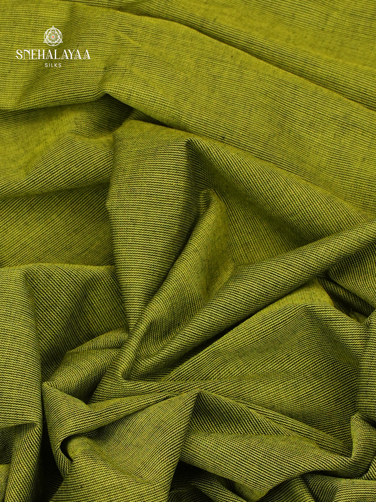 Moss Green Chettinad Cotton Saree