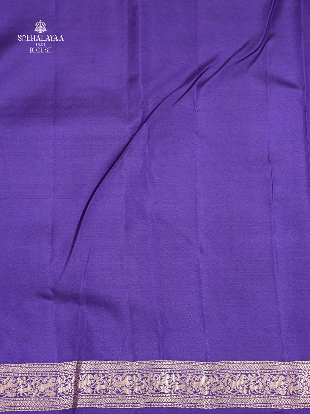 Rich Blue Kanjivaram Silk Saree