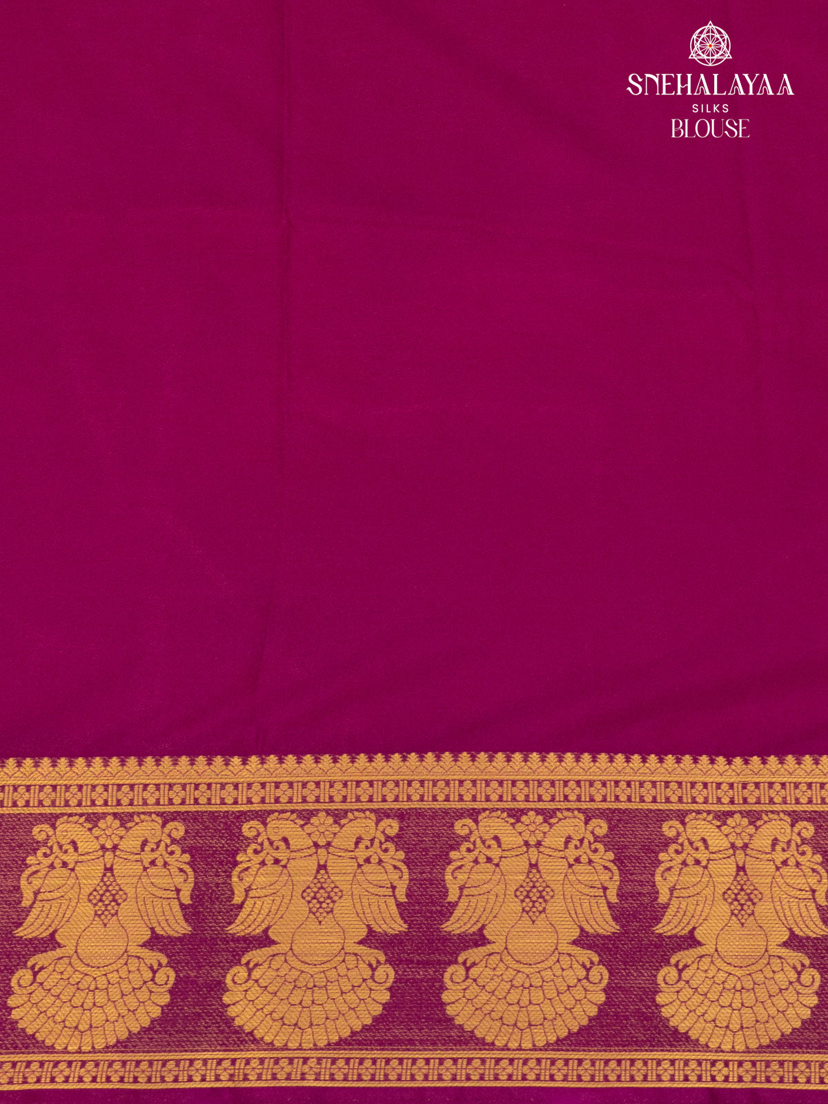 Pink Mysore Silk Saree