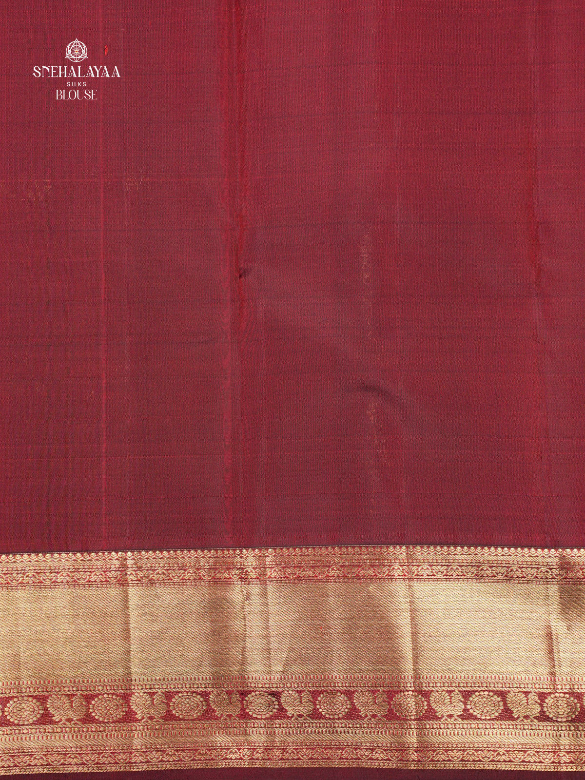 Maroon Kanjivaram Silk Saree