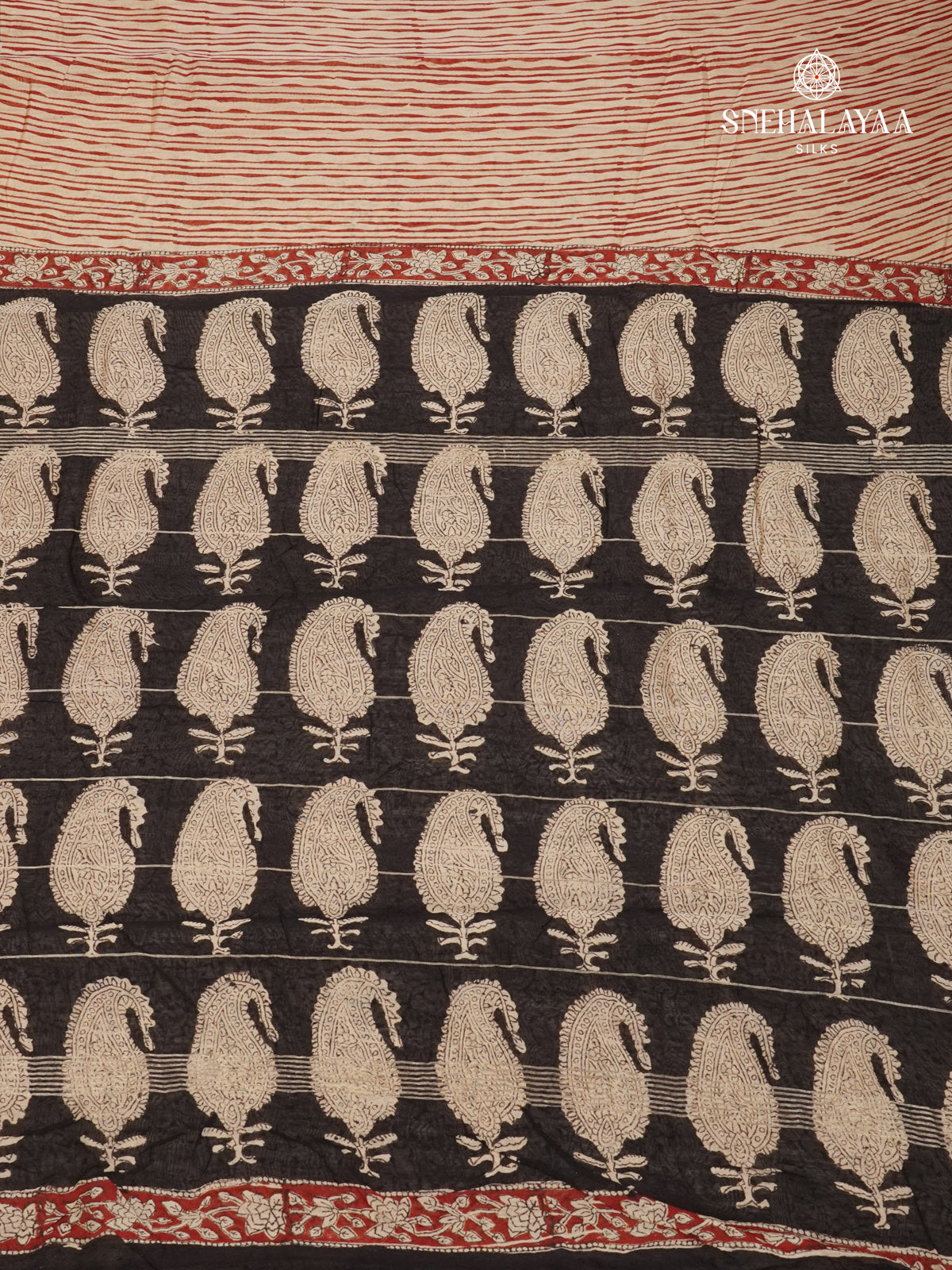 Off White Chanderi Saree