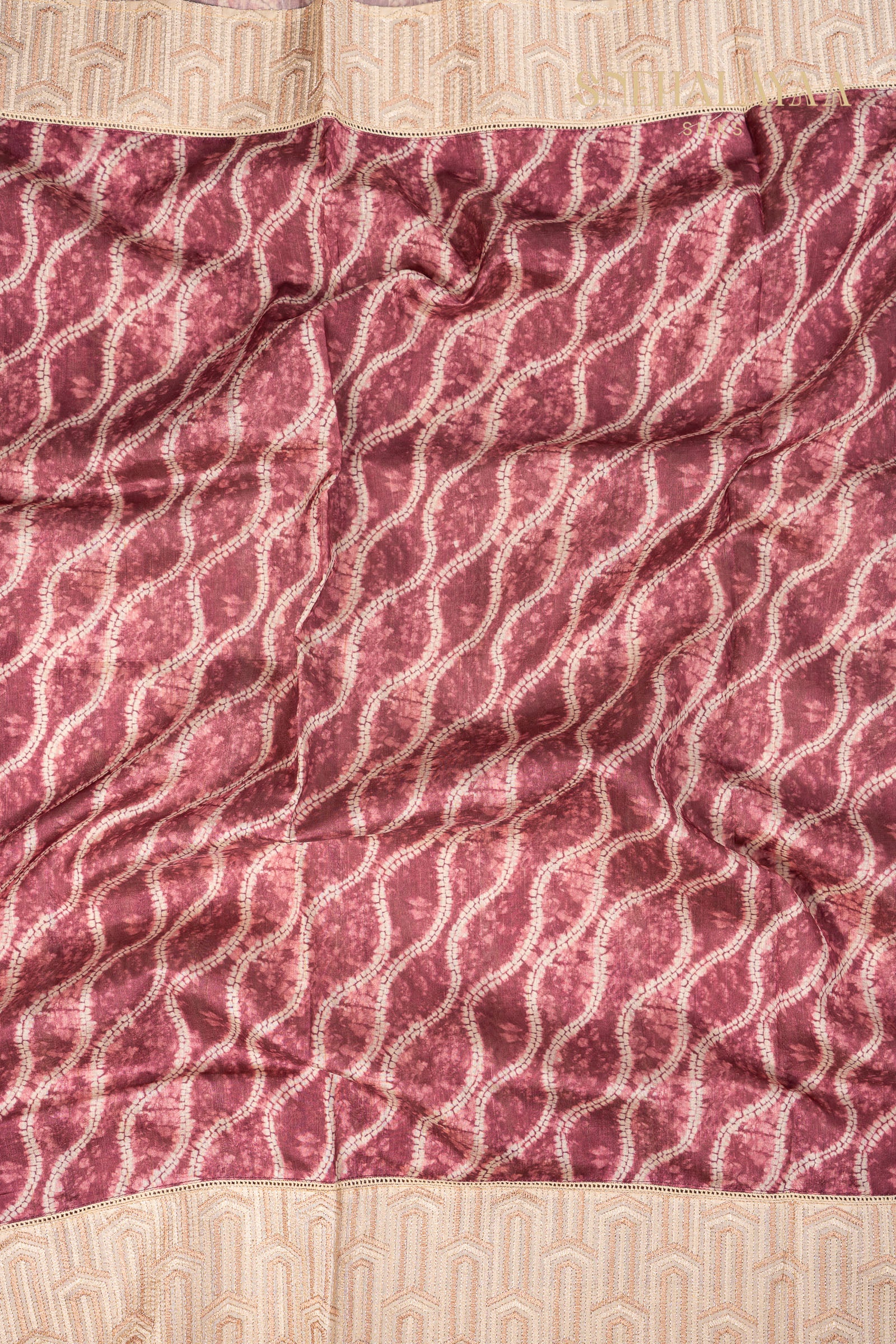 Candy Pink Raw Silk Saree