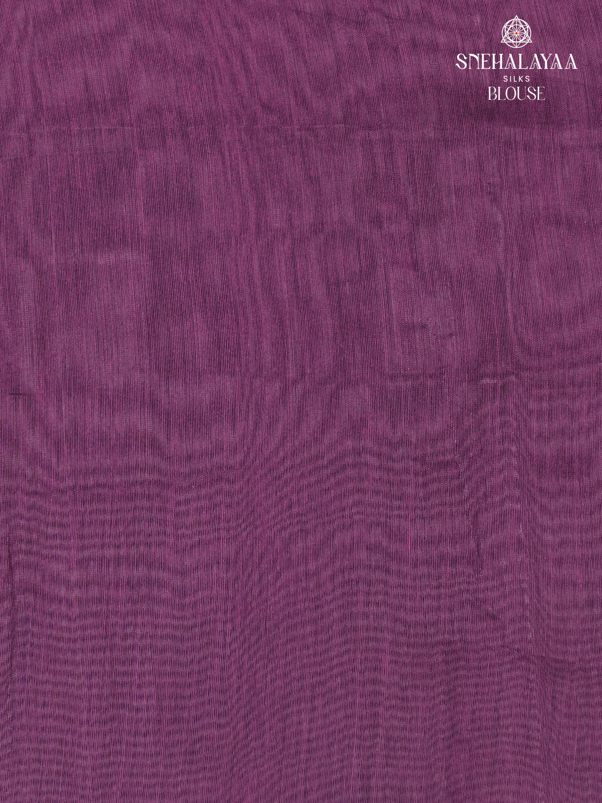 Magenta Printed Linen Saree