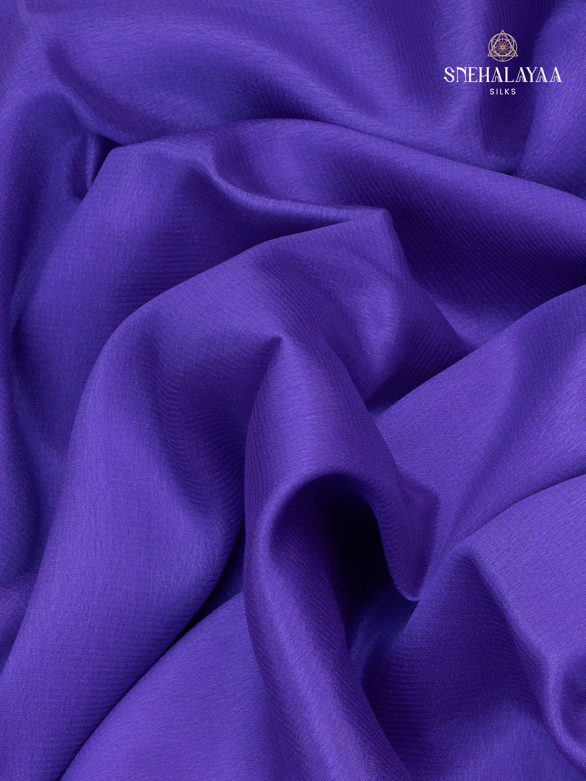 Blue Mysore Silk Saree