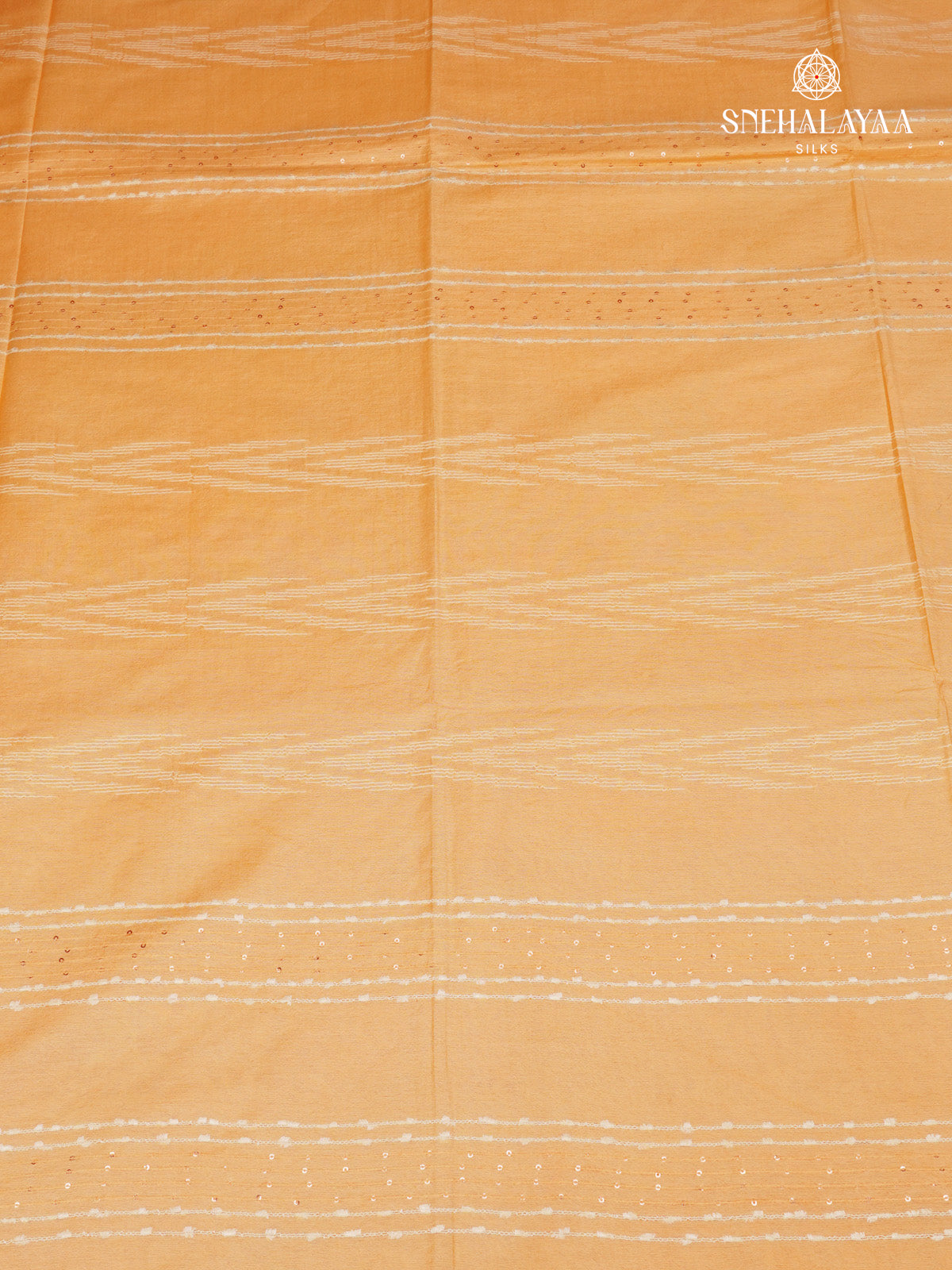 Saffron Bamboo Silk Saree