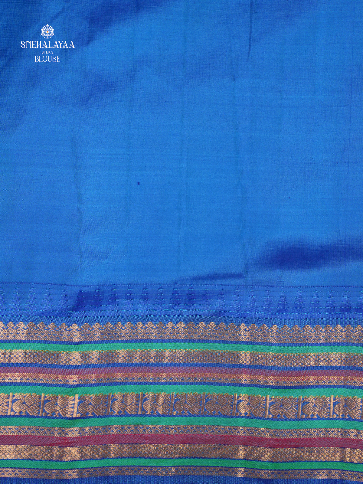 Purple Gadwal Silk Saree