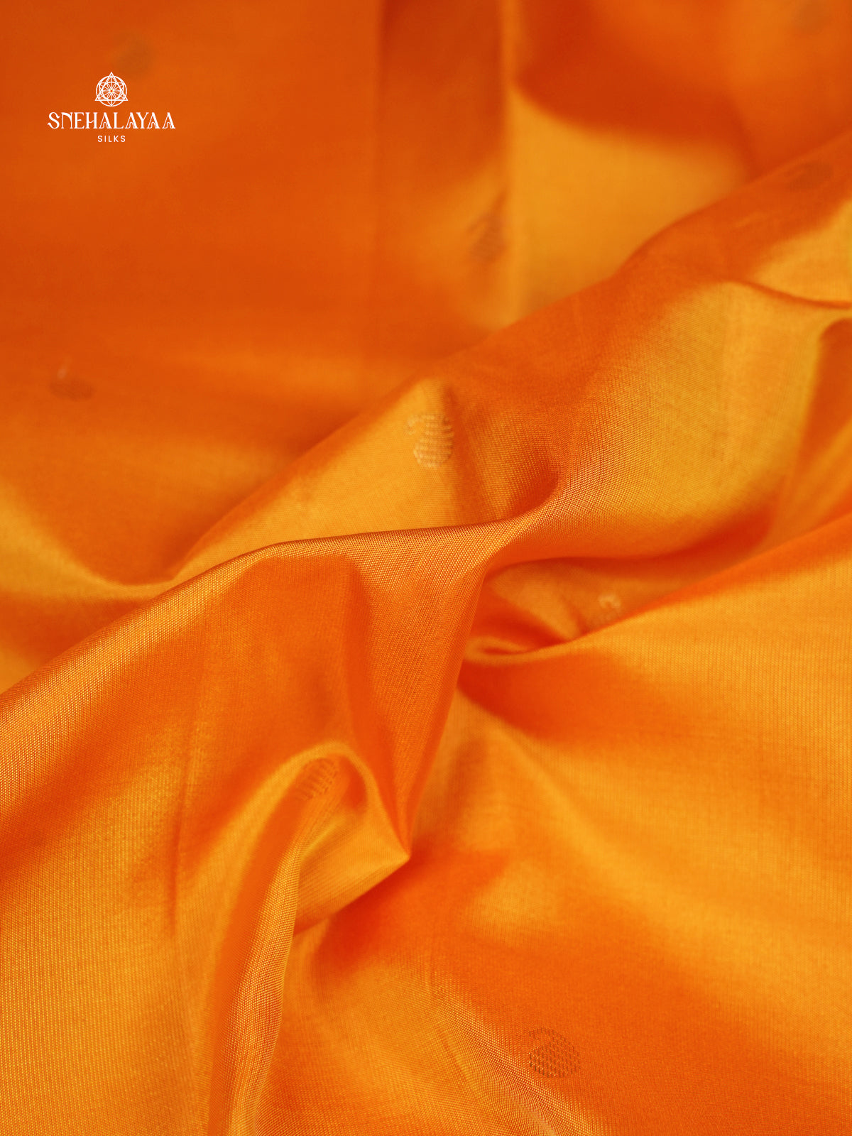 Orange Kanjivaram Silk Saree