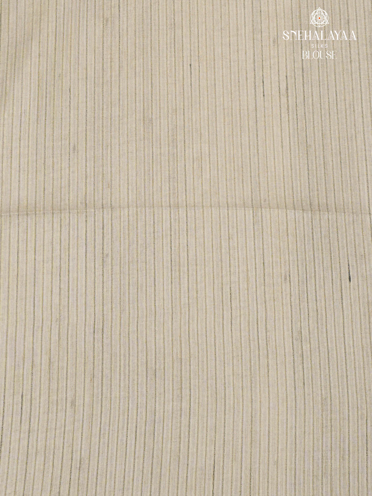 Beige Floral Printed Tussar Saree