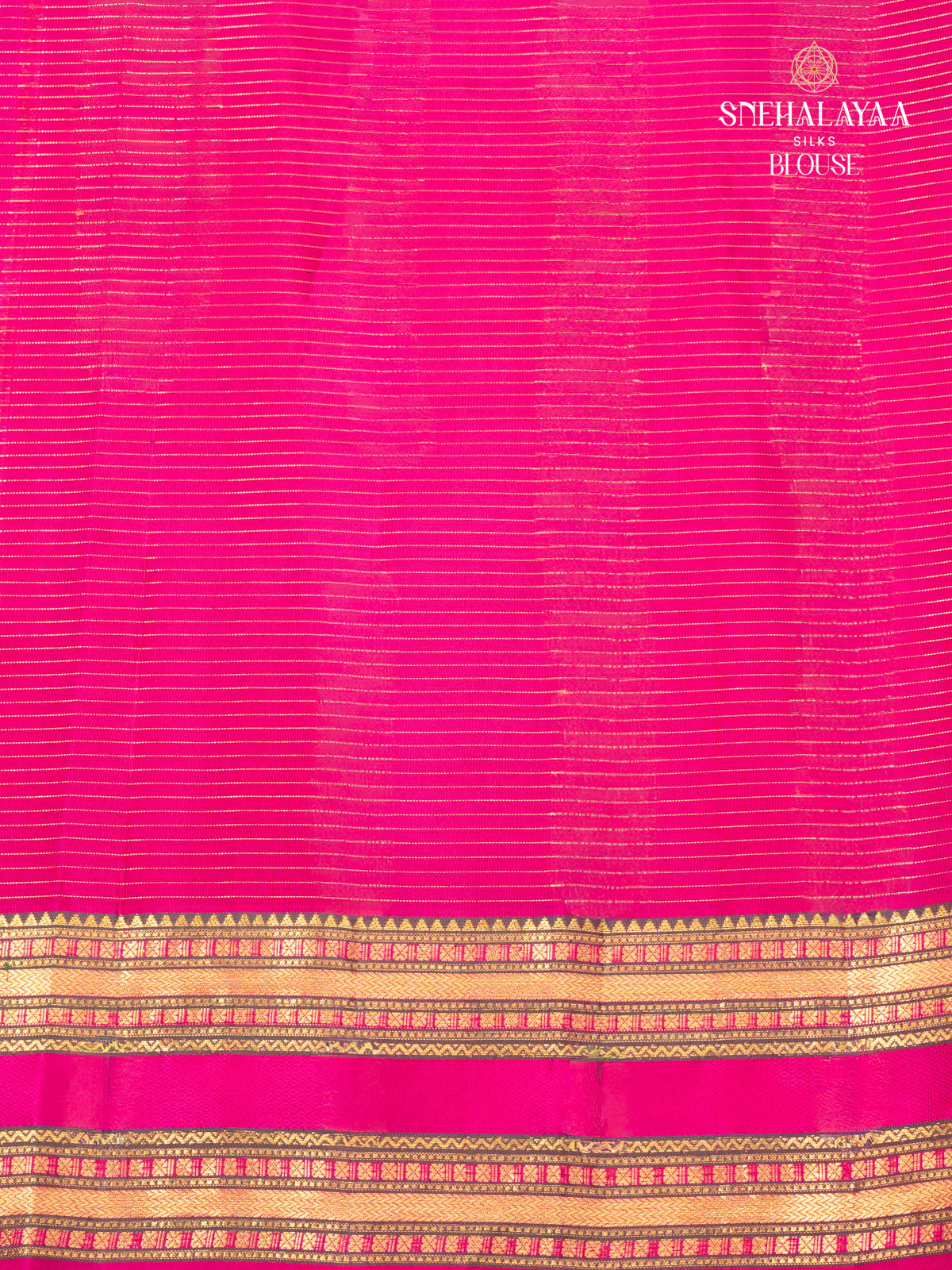 Navy Blue Kanjivaram Silk Saree