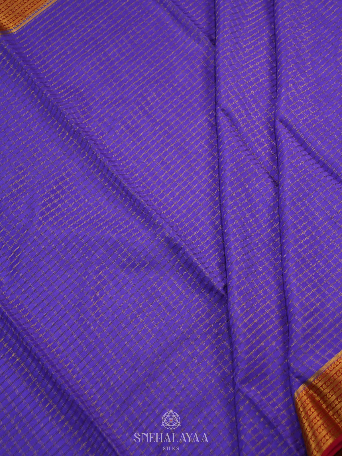 Royal Purple Mysore Silk Saree
