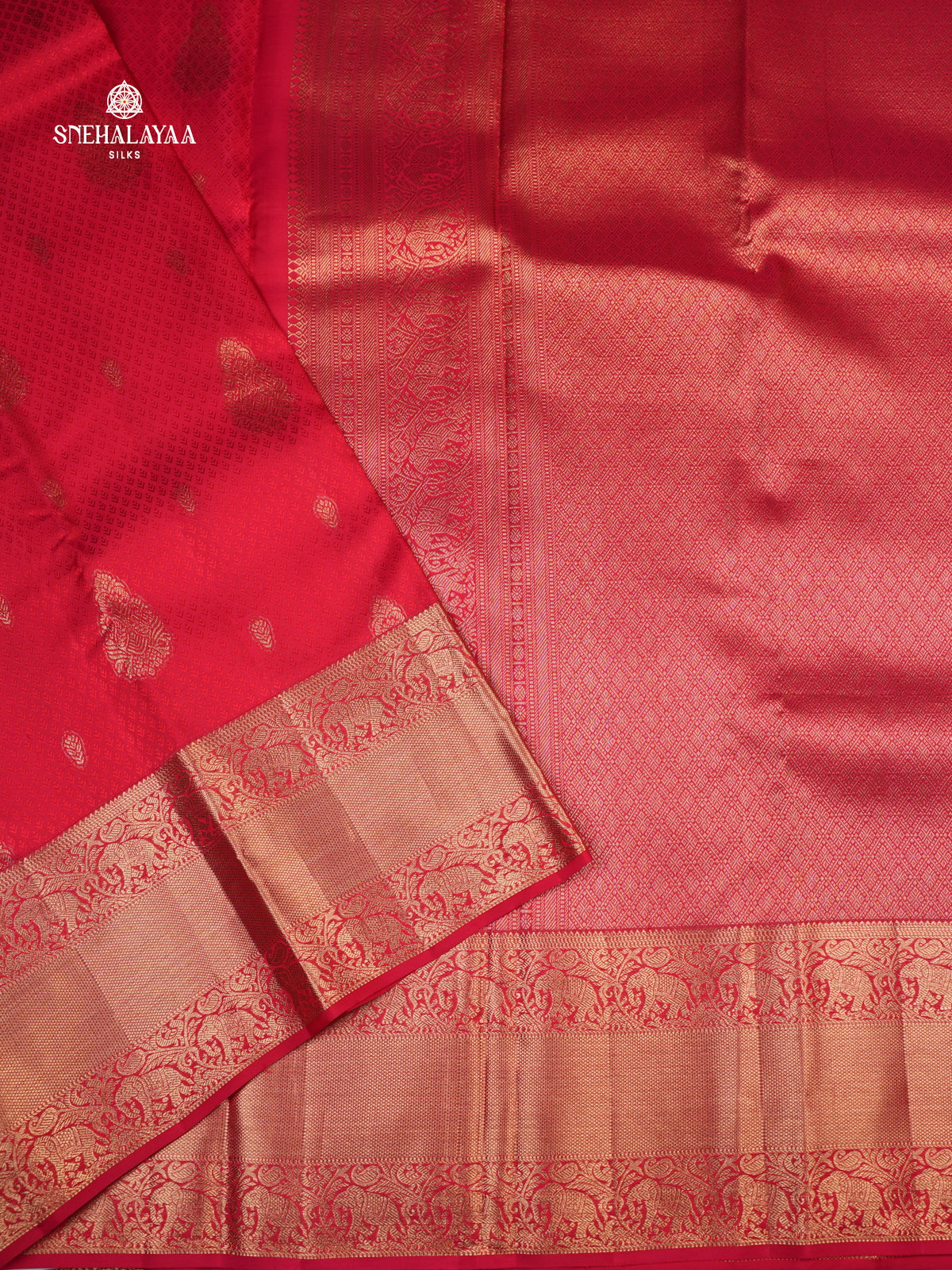 Red Kanjivaram Silk Saree