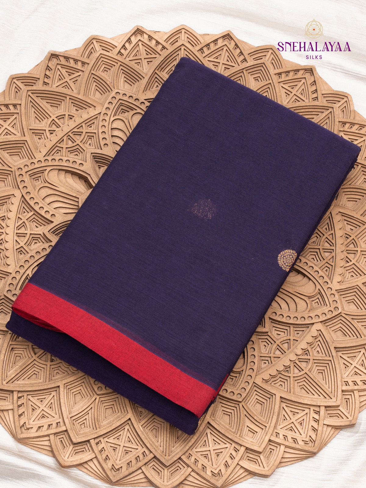 Violet Kanchi Cotton Saree