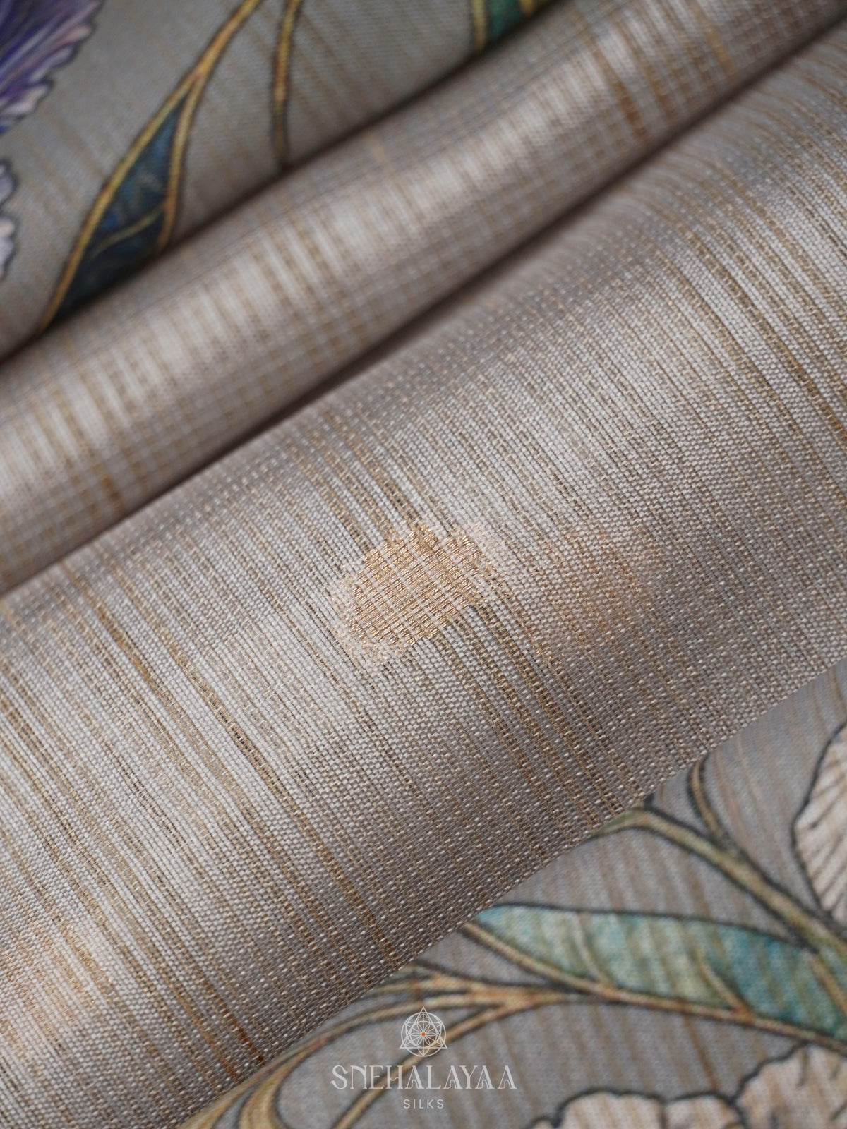 Grey Kota Tussar Saree