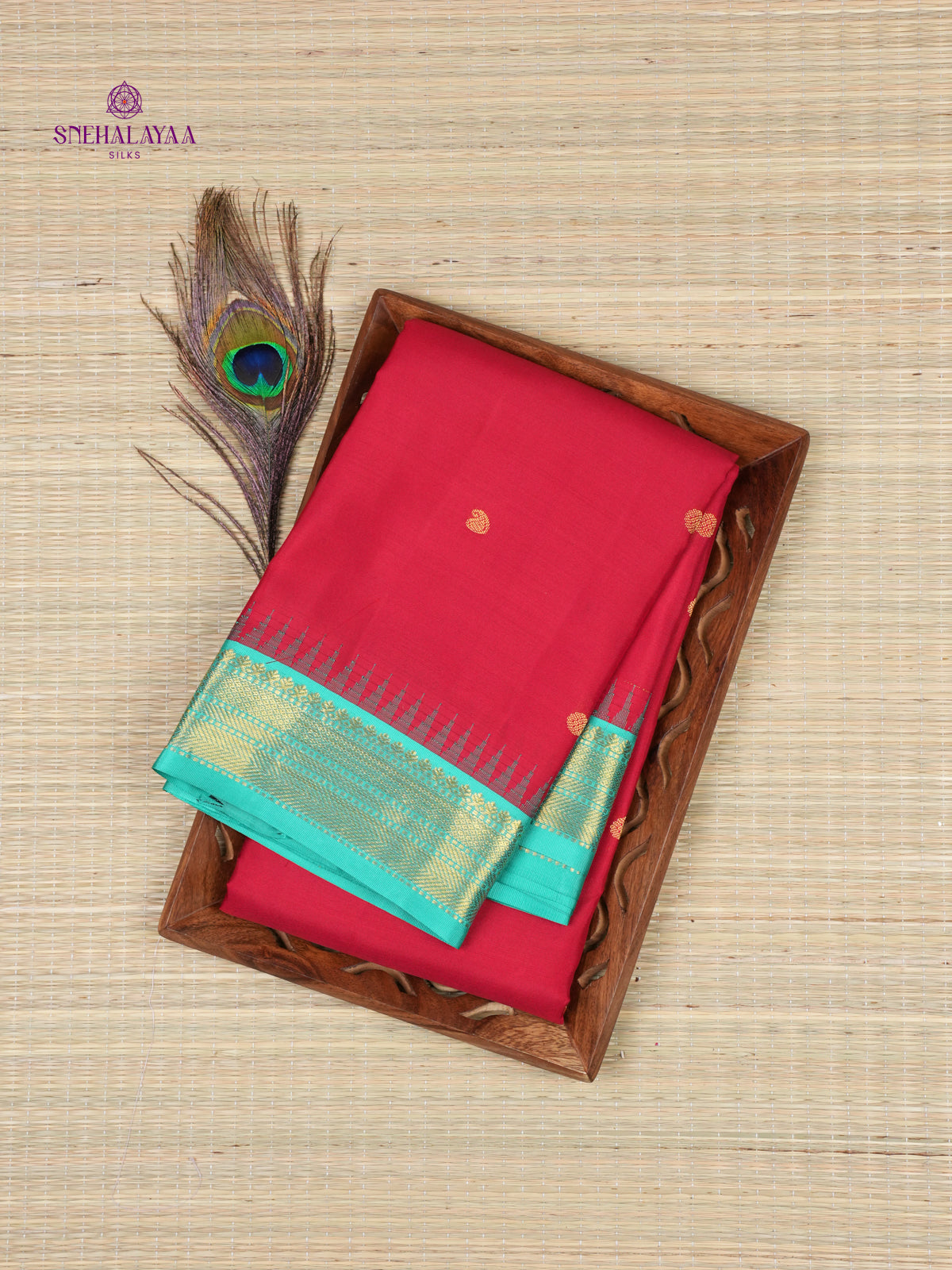 Red Kanjivaram Silk Saree