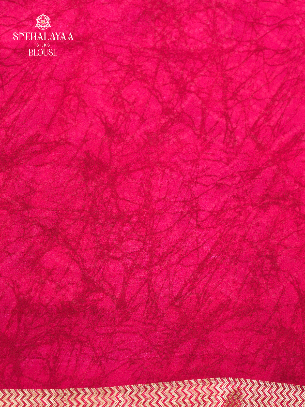 Rani Pink Chiffon Saree