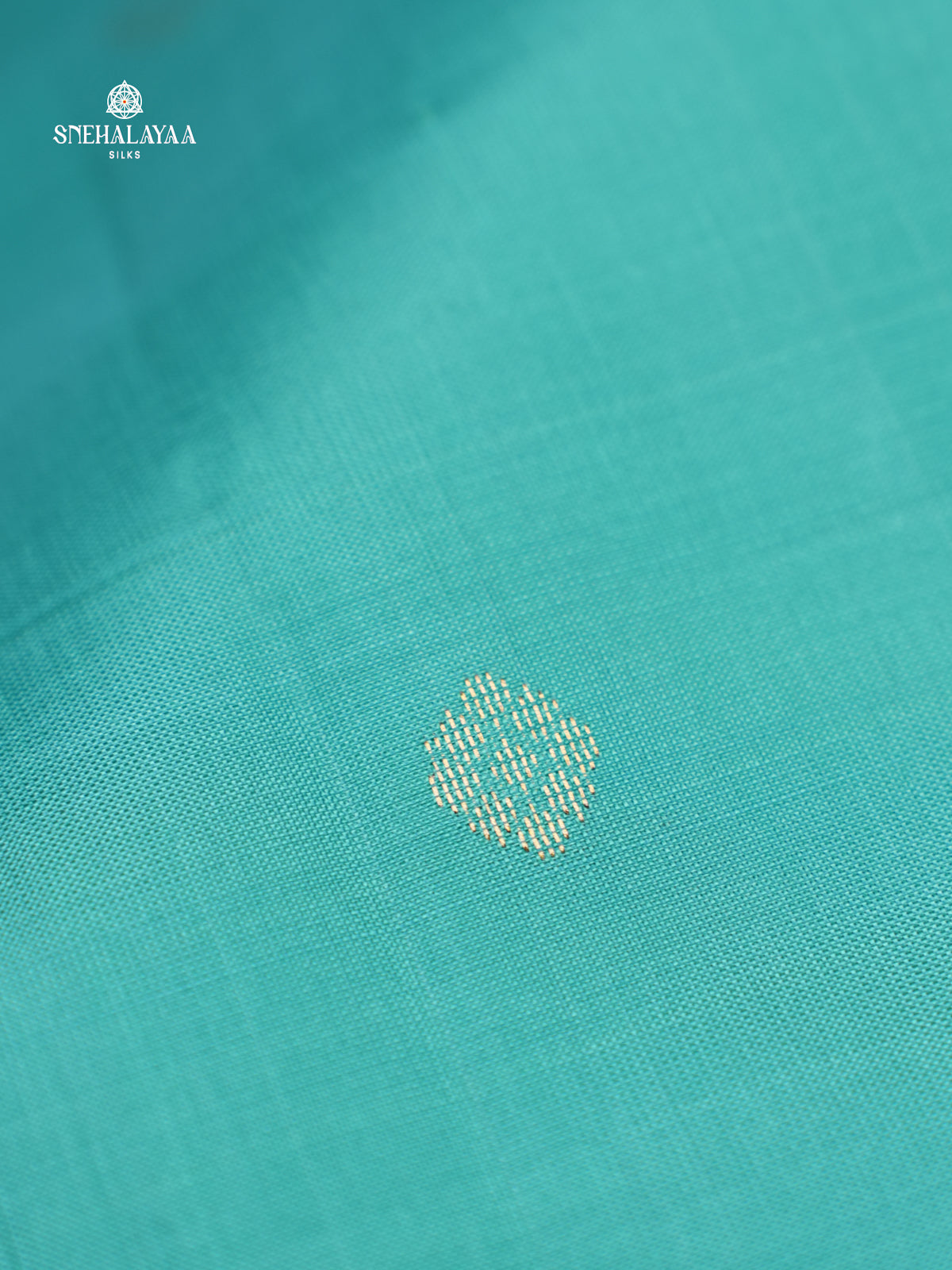 Ice Blue Kanjivaram Silk Saree