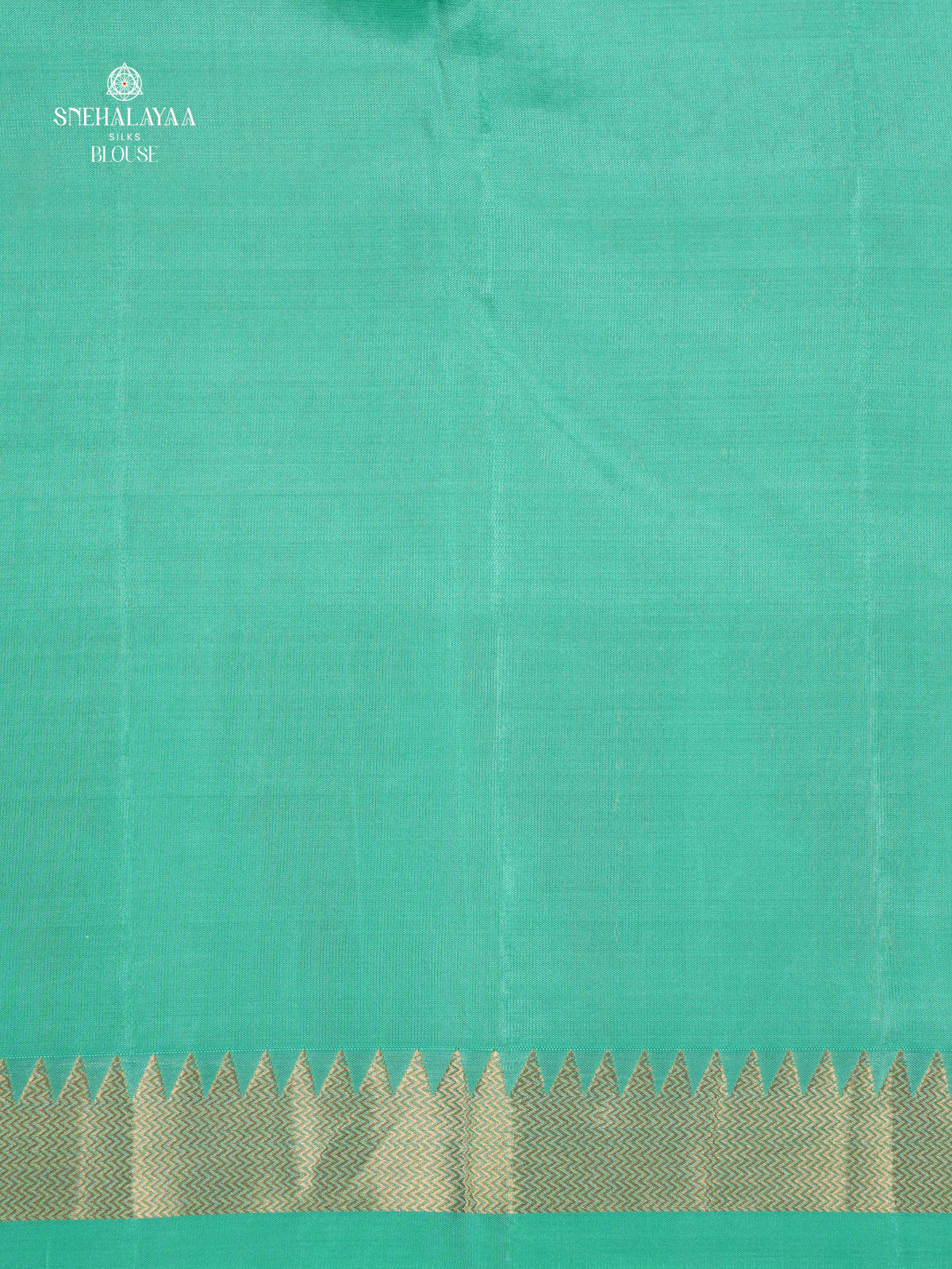 Seafoam Green Kanjivaram Silk Saree