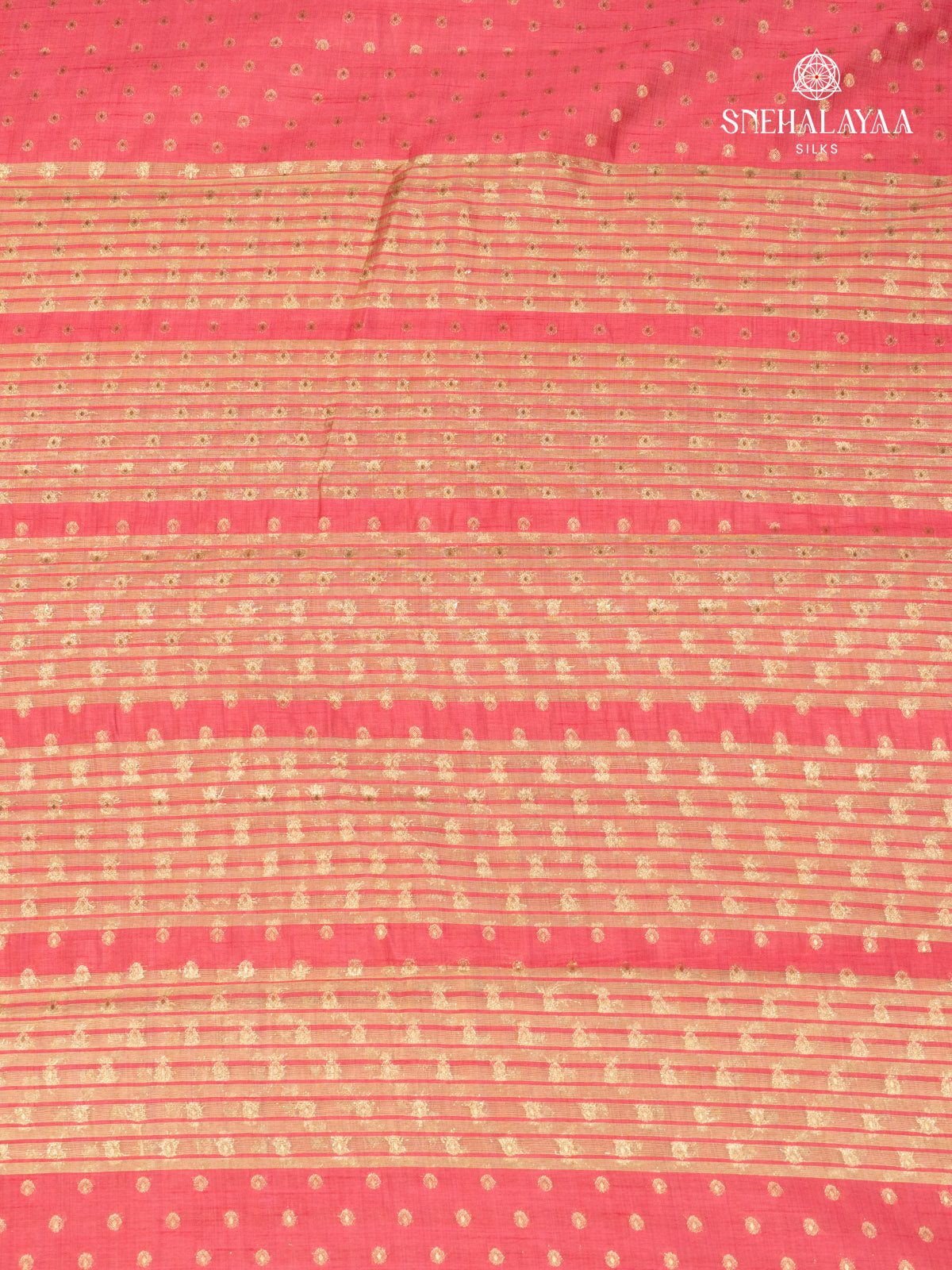 Rani Pink Raw Silk Saree