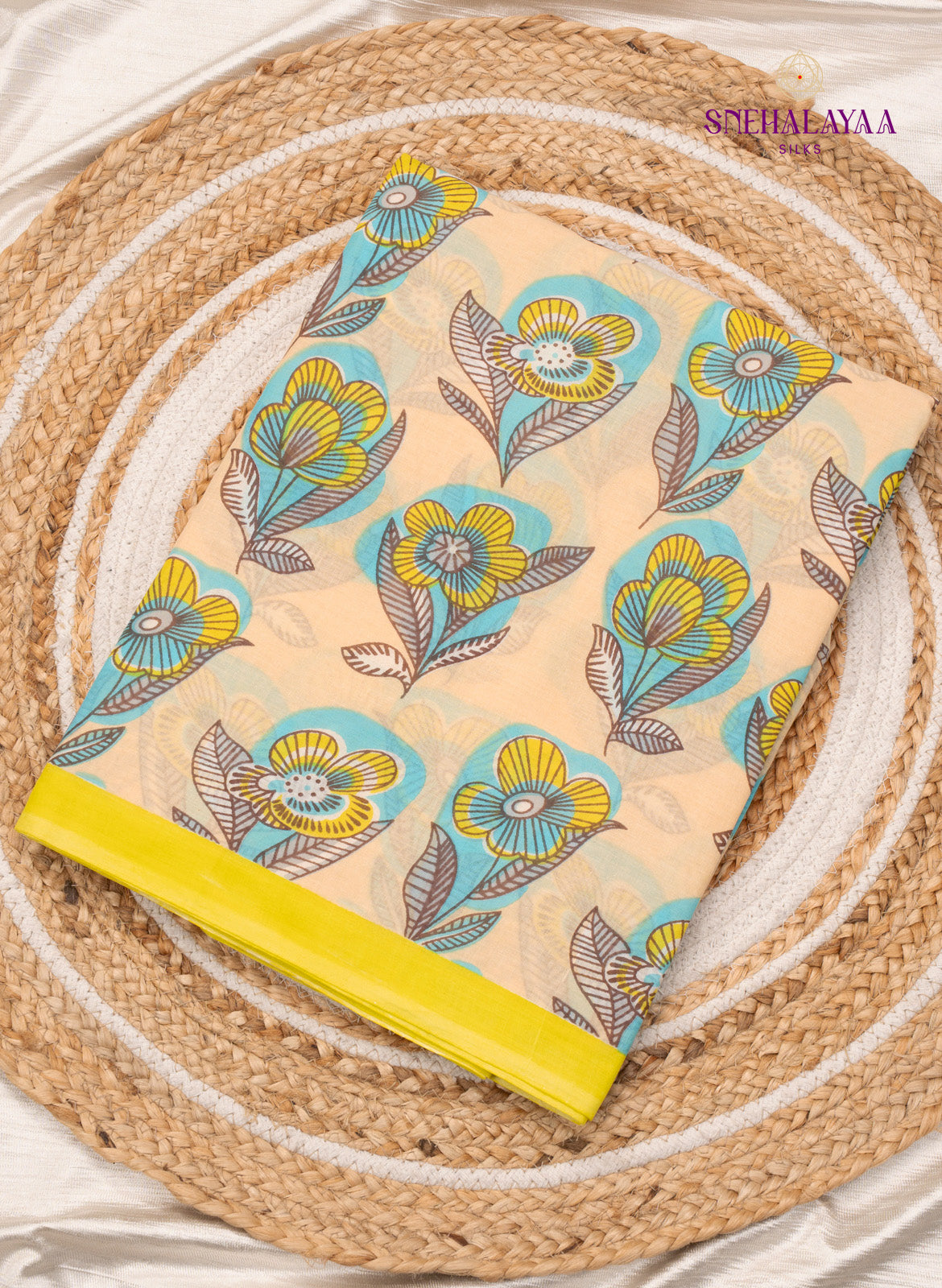 Sandal Jaipur Cotton Saree