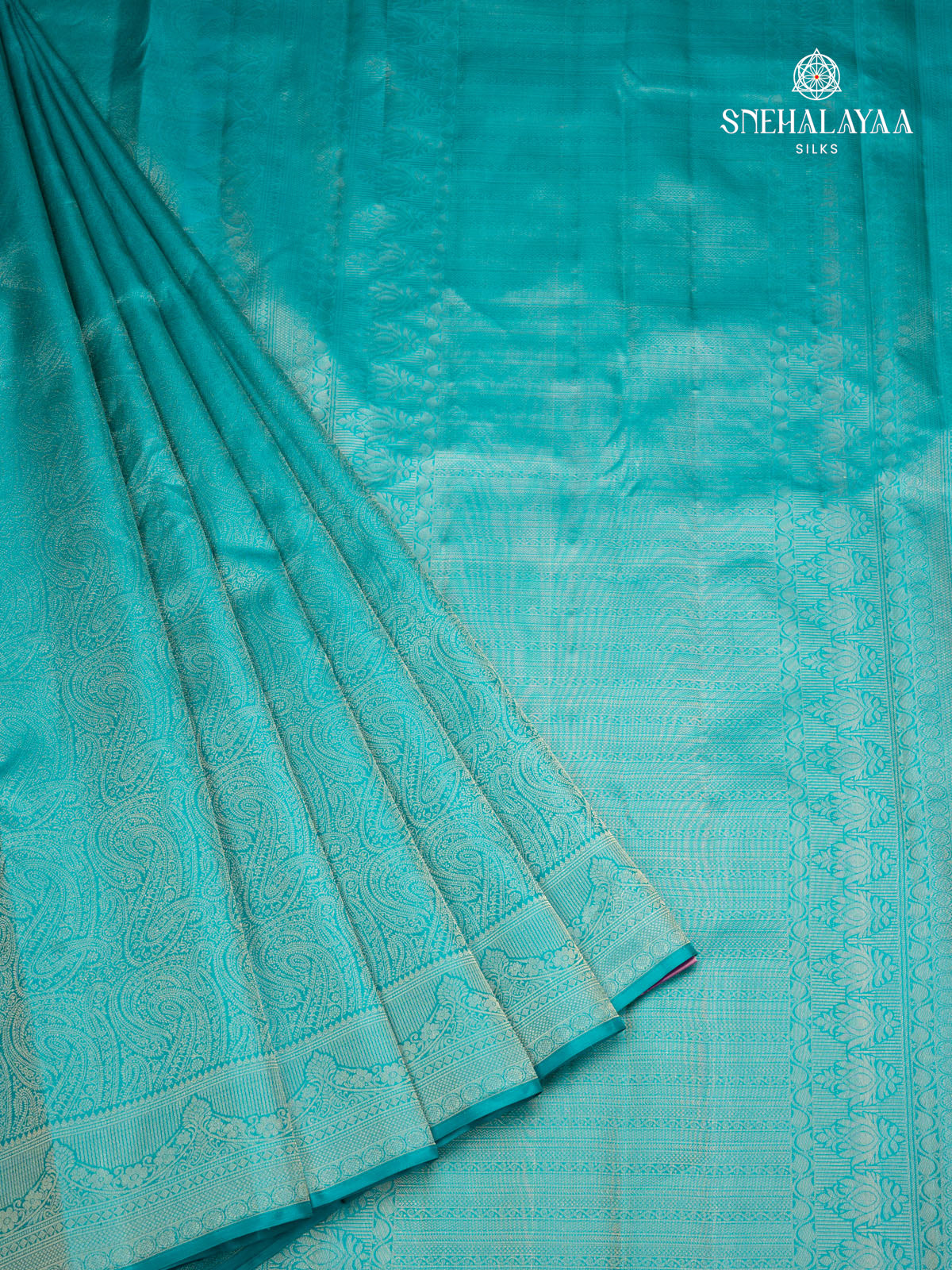Blue Kanjivaram Silk Saree