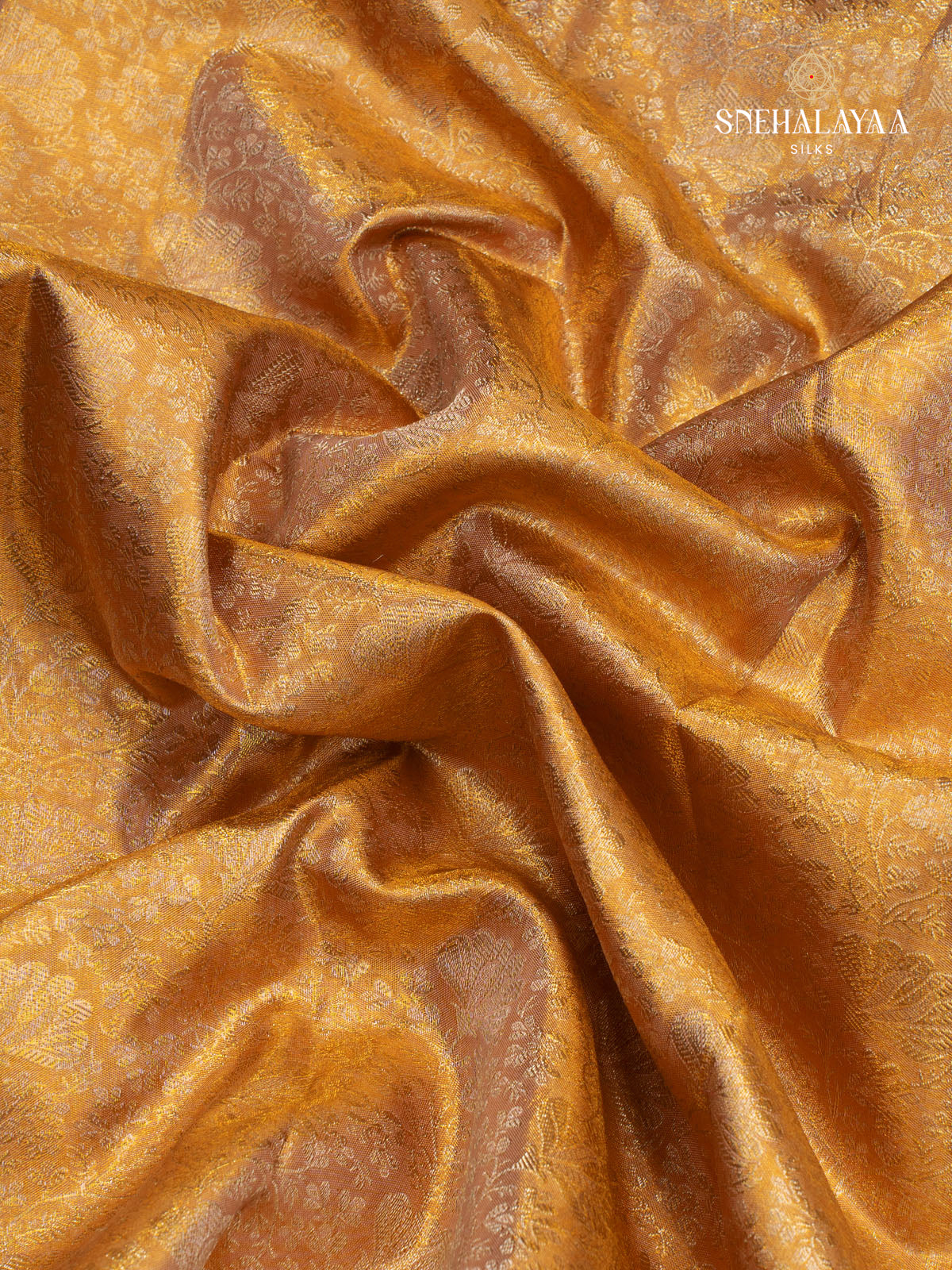 Golden Tissue Kanjivaram Silk Saree