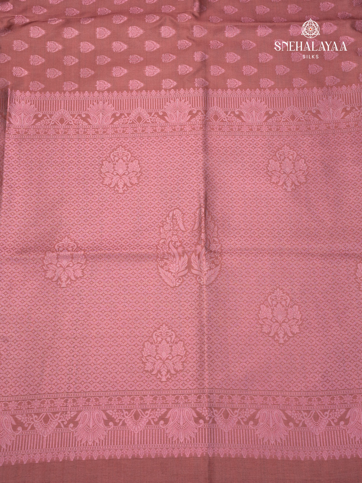 Pink Jute Saree