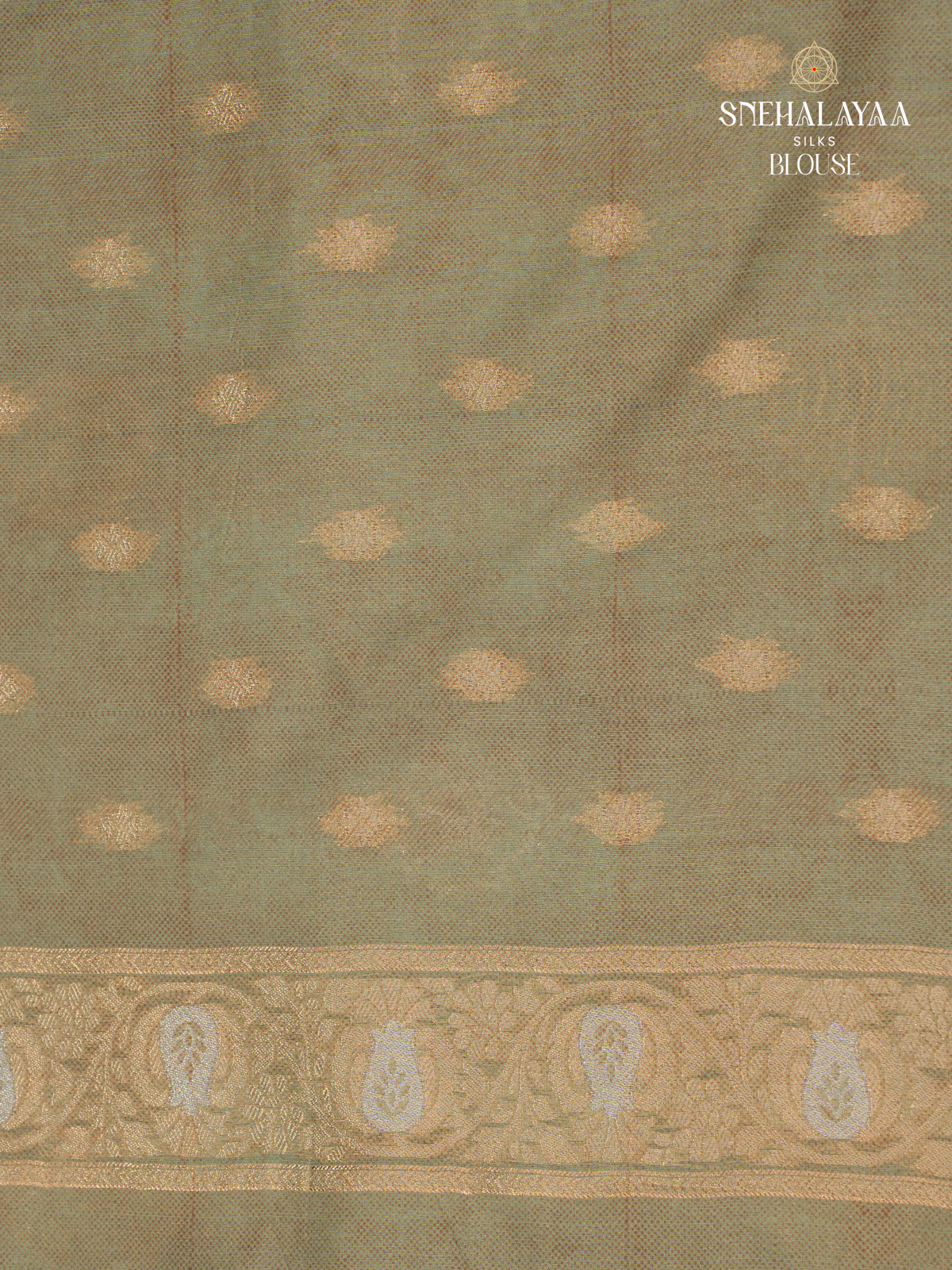 Teal Green Jute Saree