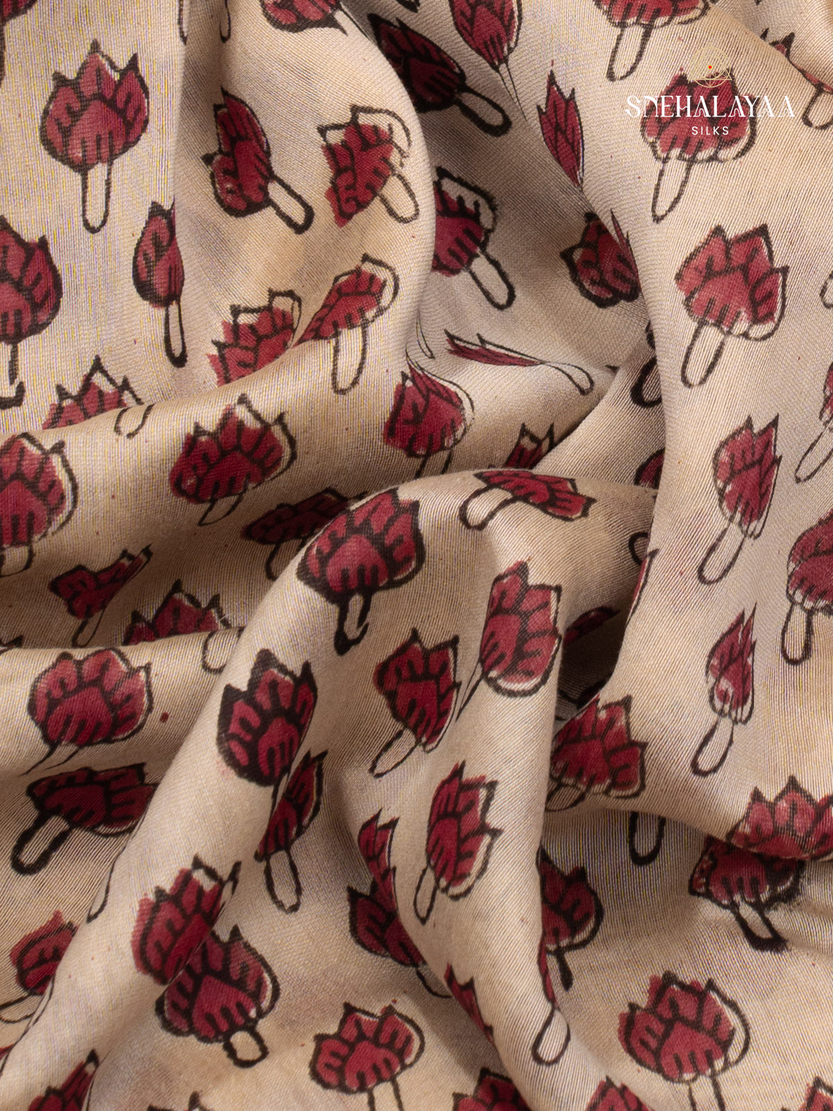 Off White Chanderi Saree