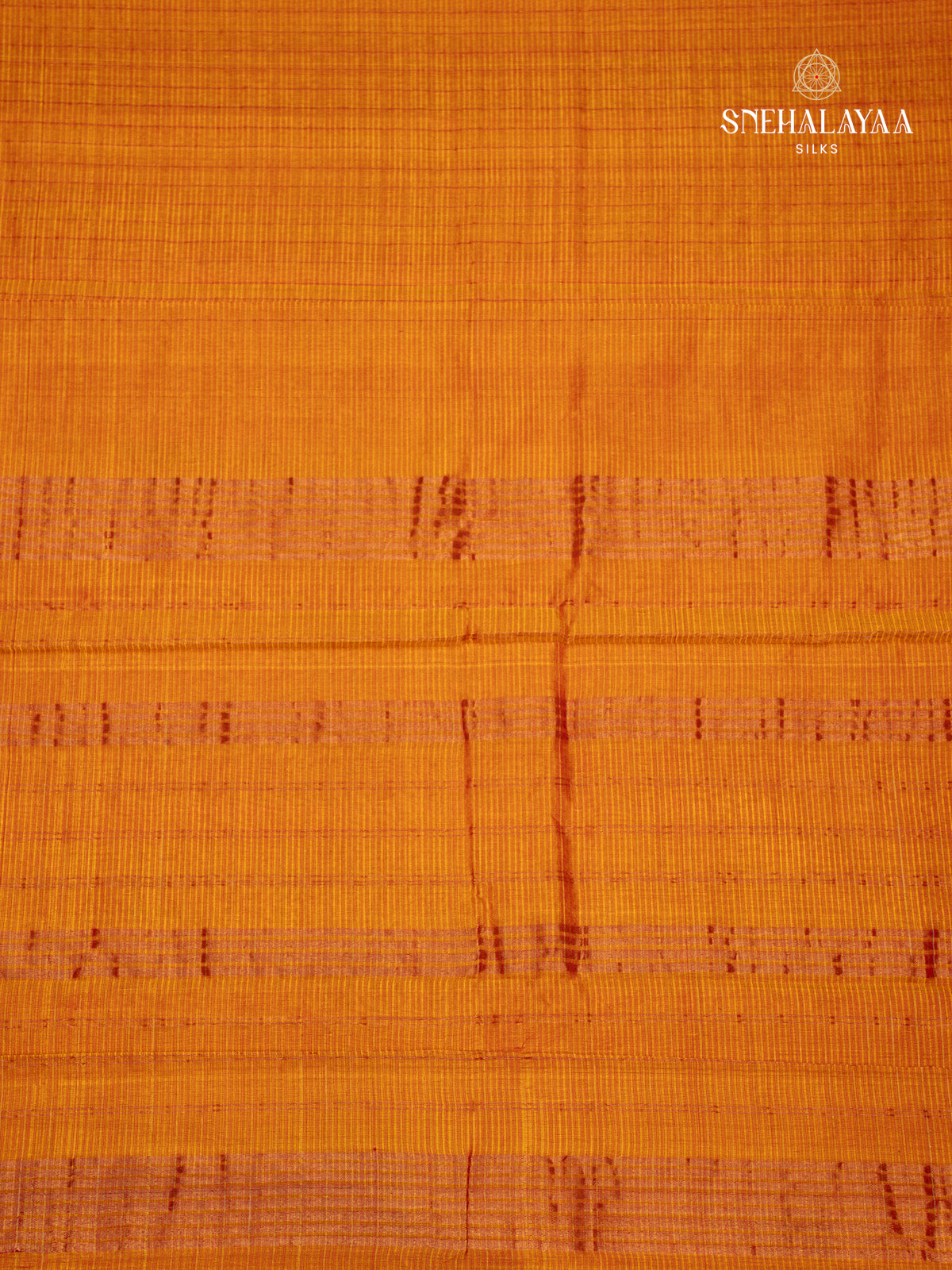 Orange Mangalagiri Silk Cotton Saree