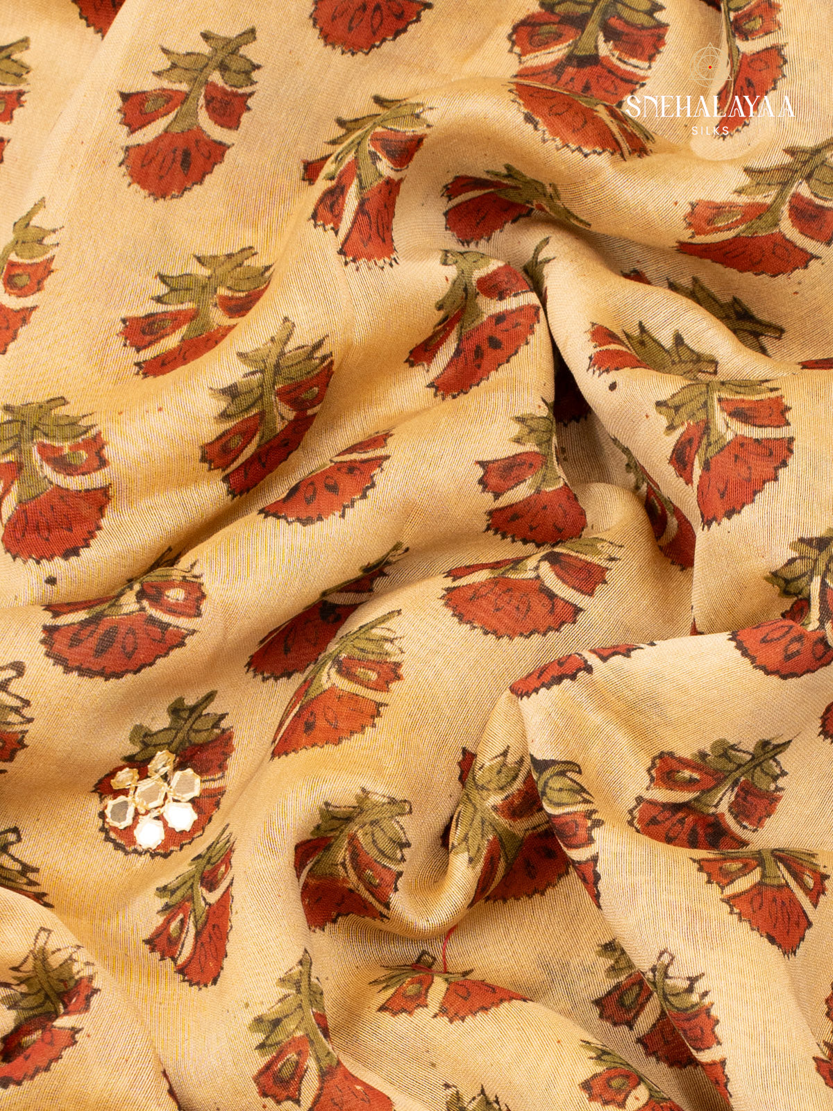 Sandal Chanderi Saree