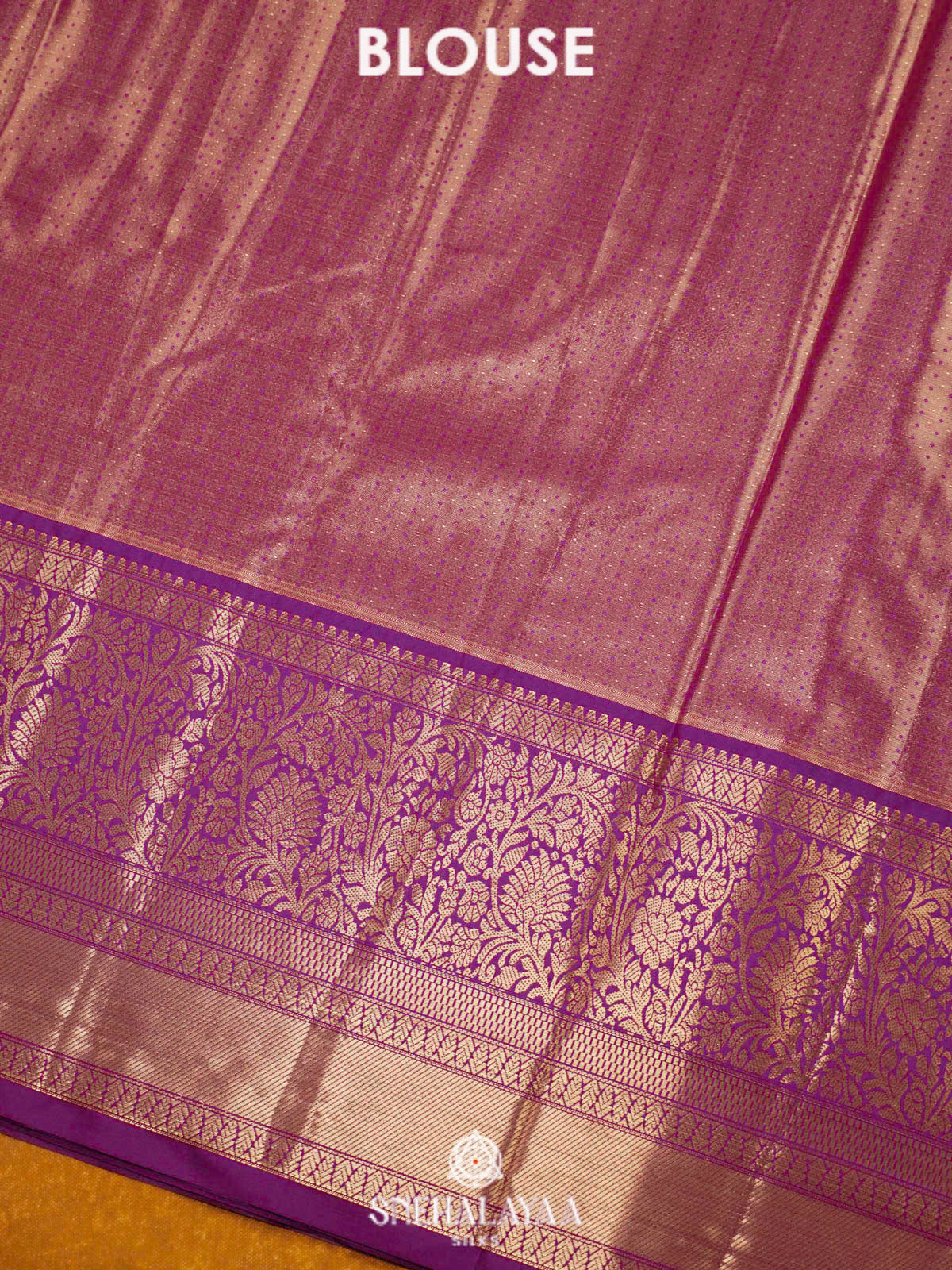 Lemon Yellow Art Silk Saree