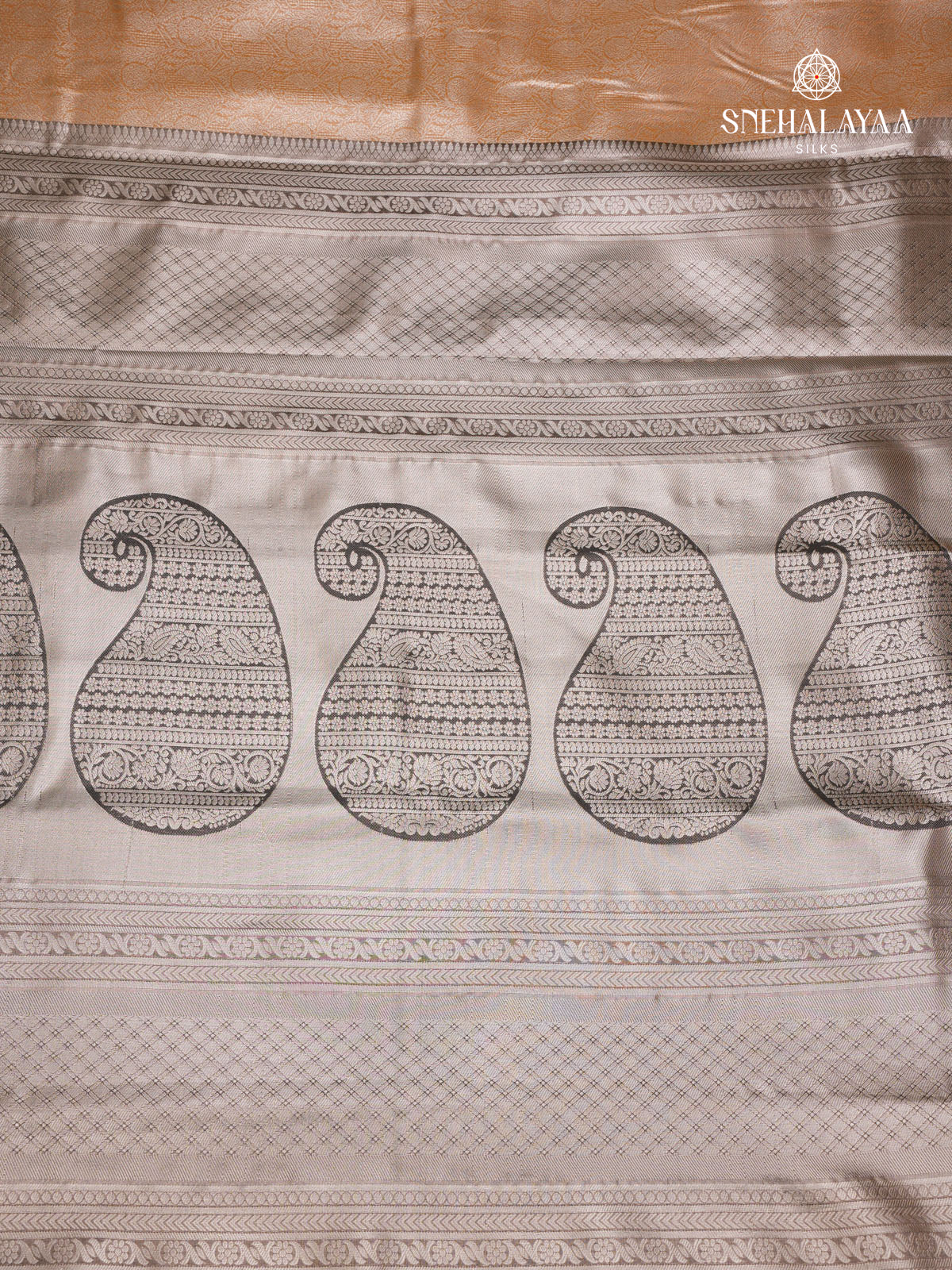 Beige Art Silk Saree