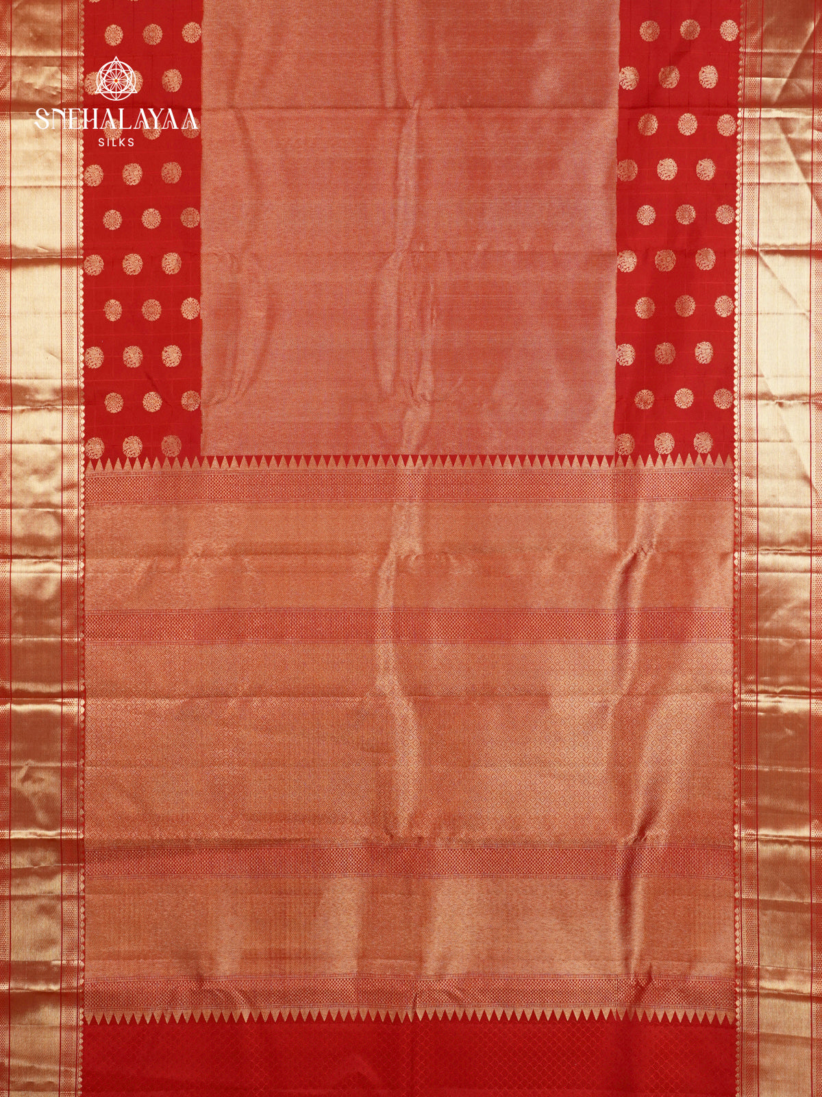 Red Kanjivaram Silk Saree