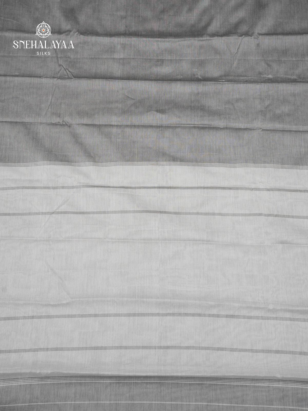 Grey Narayanpet Cotton Saree