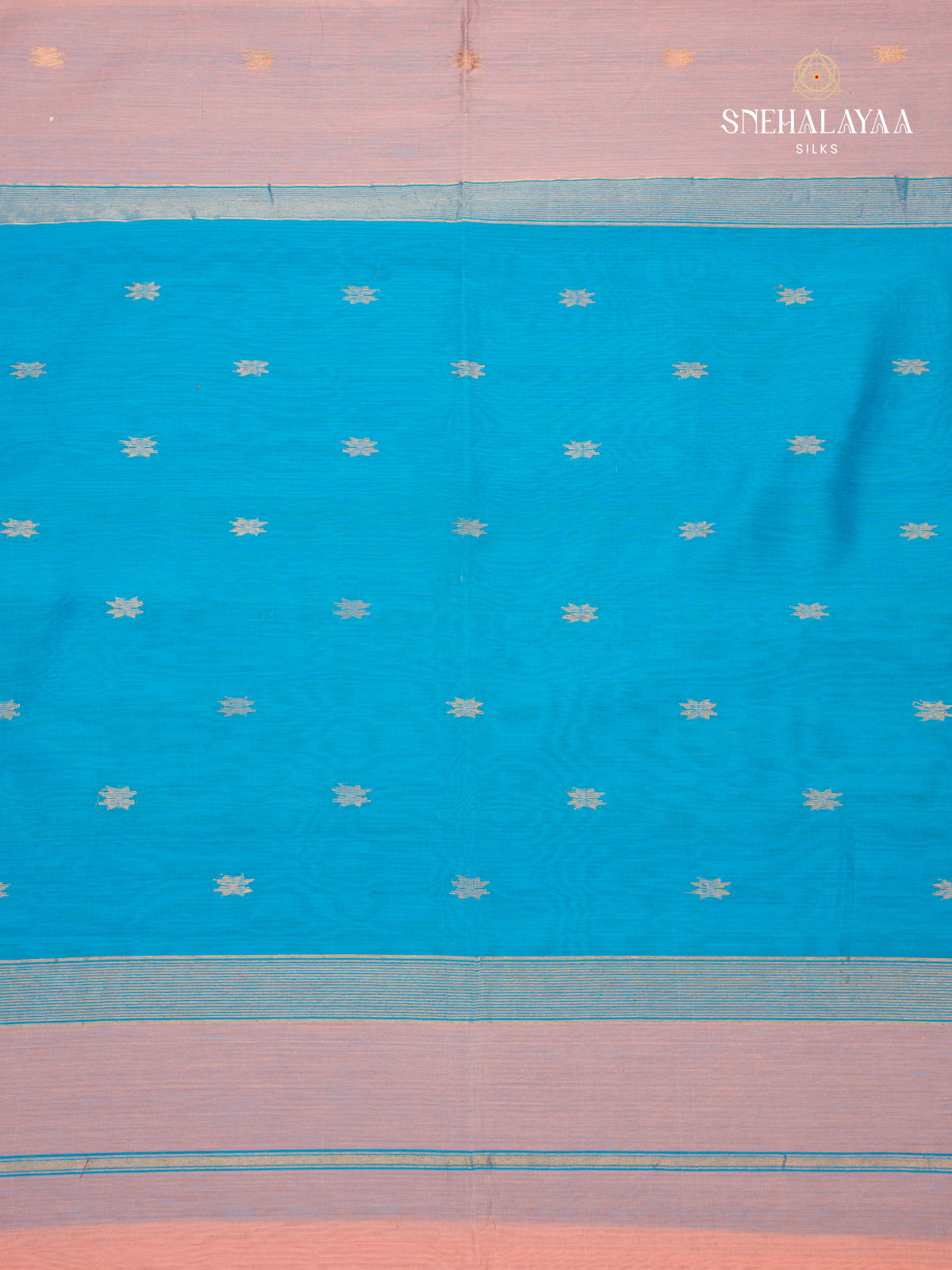 Pink Maheshwari Silk Cotton Saree