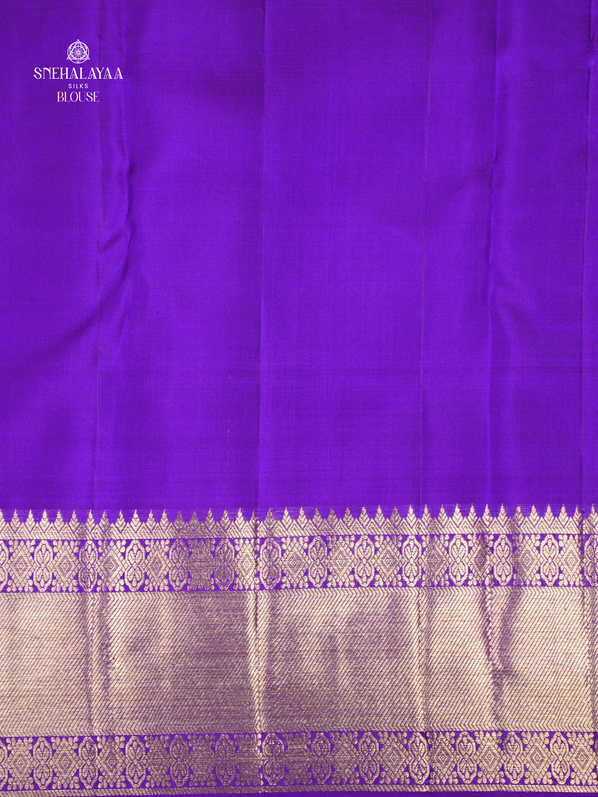 Royal Blue Kanjivaram Silk Saree