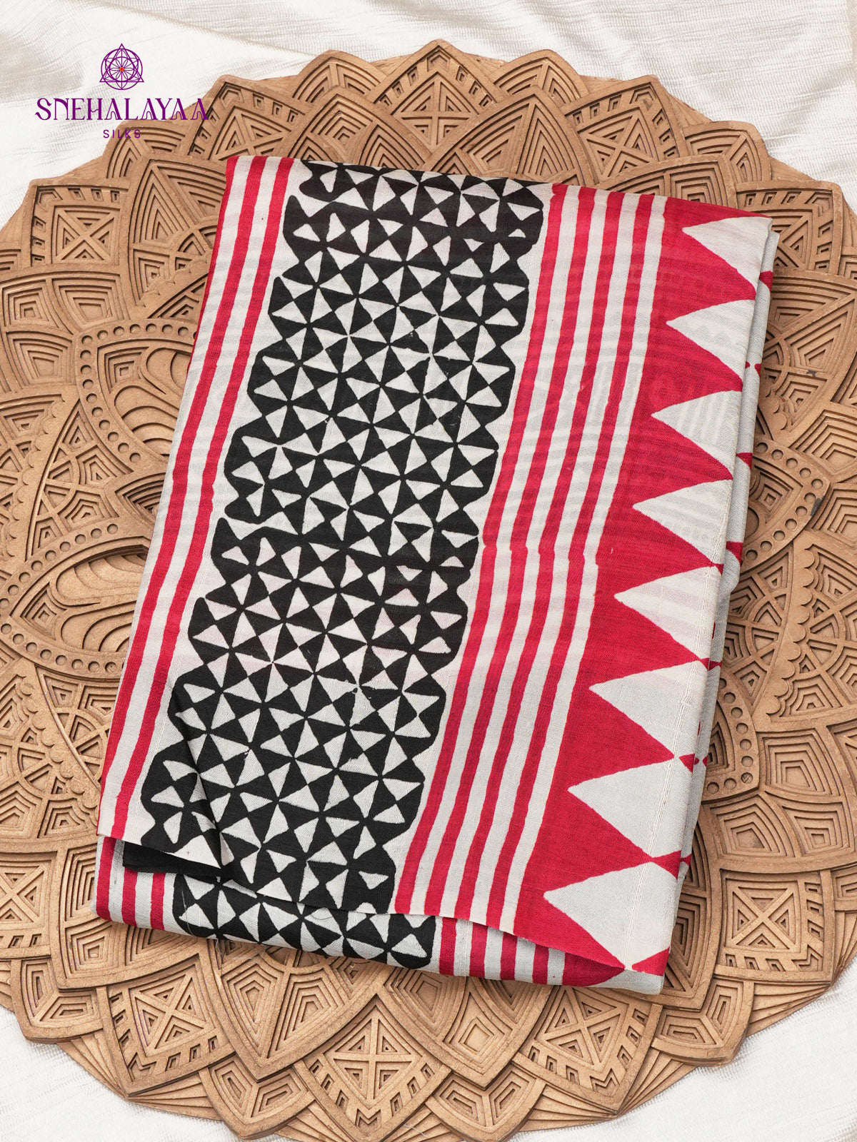 Blue Pure Tussar Silk Saree