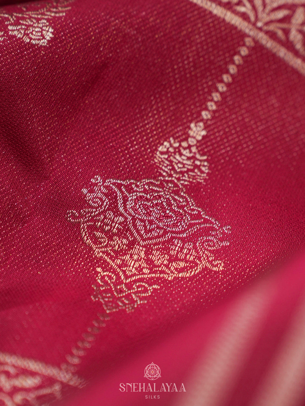 Pink Kanjivaram Silk Saree