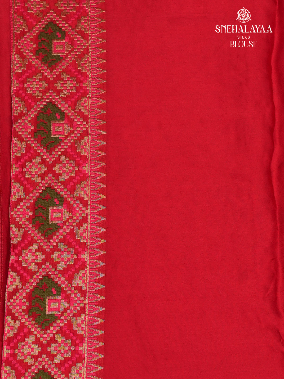 Maroon Banaras Silk Saree