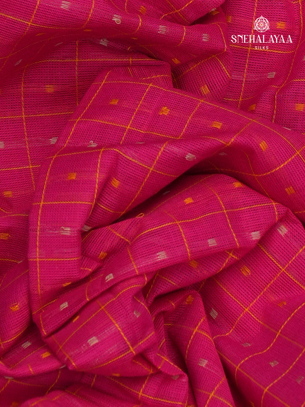 Rani Pink Chettinad Cotton Saree