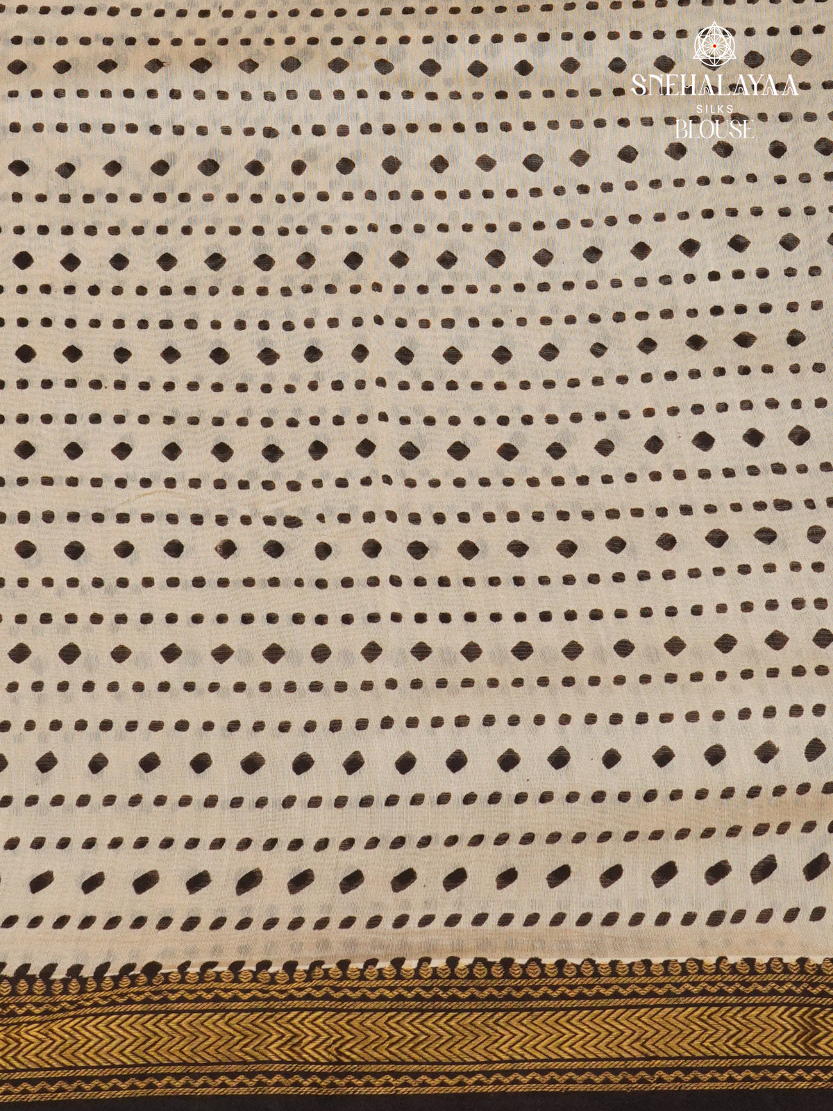 Off White Chanderi Saree